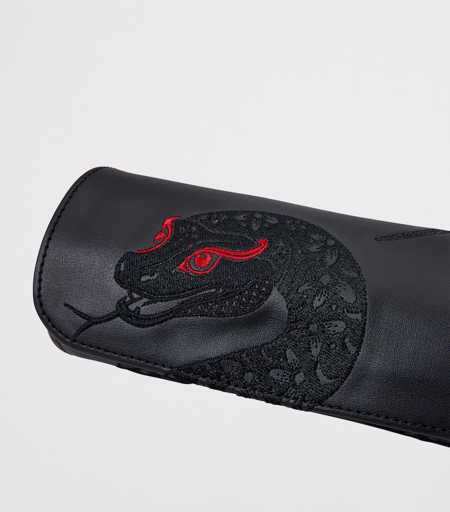 Vegan Year Of The Snake Lunar Triple Watch Roll BLACK Image 7