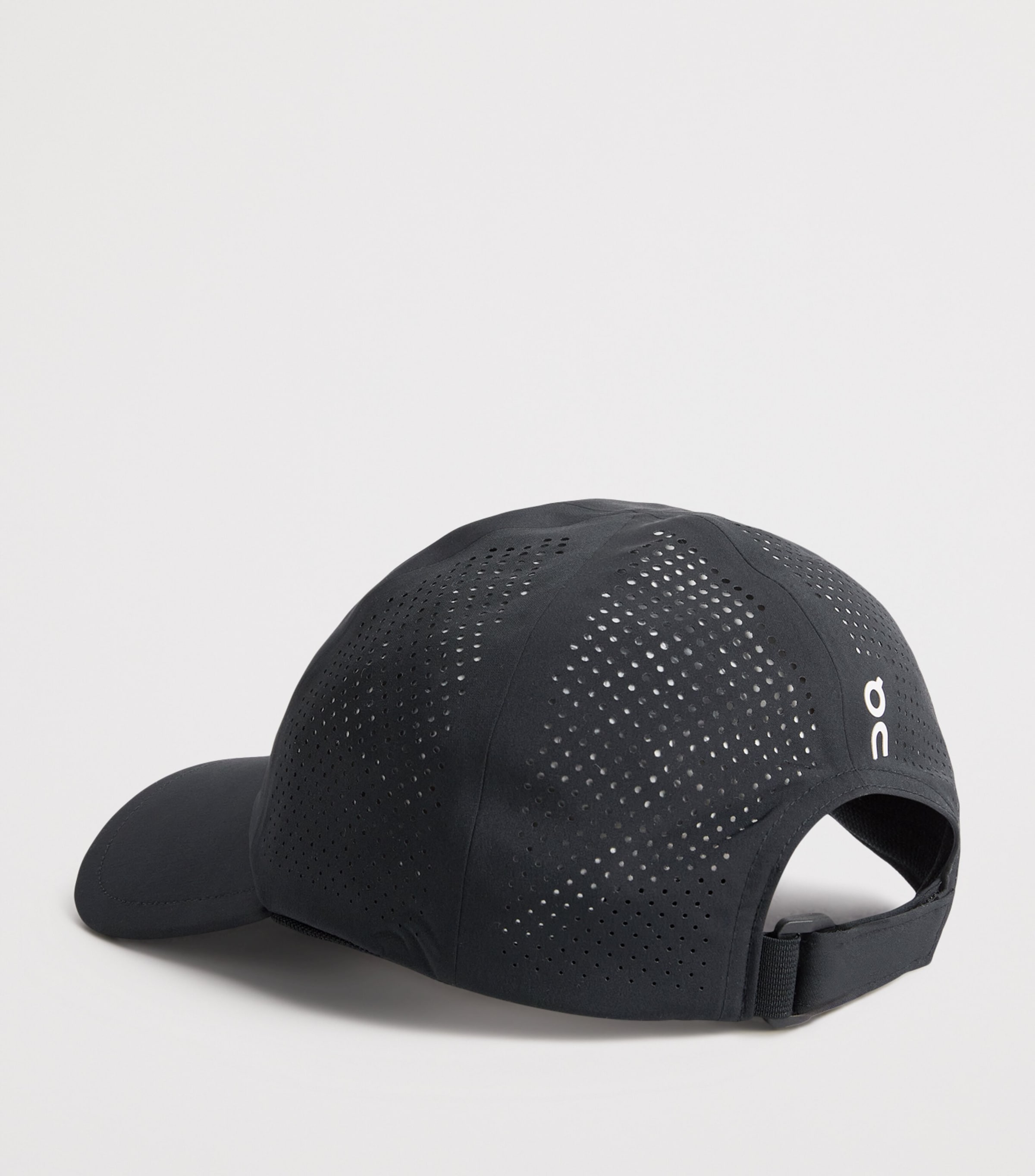 Perforated Court Baseball Cap BLACK Image 3
