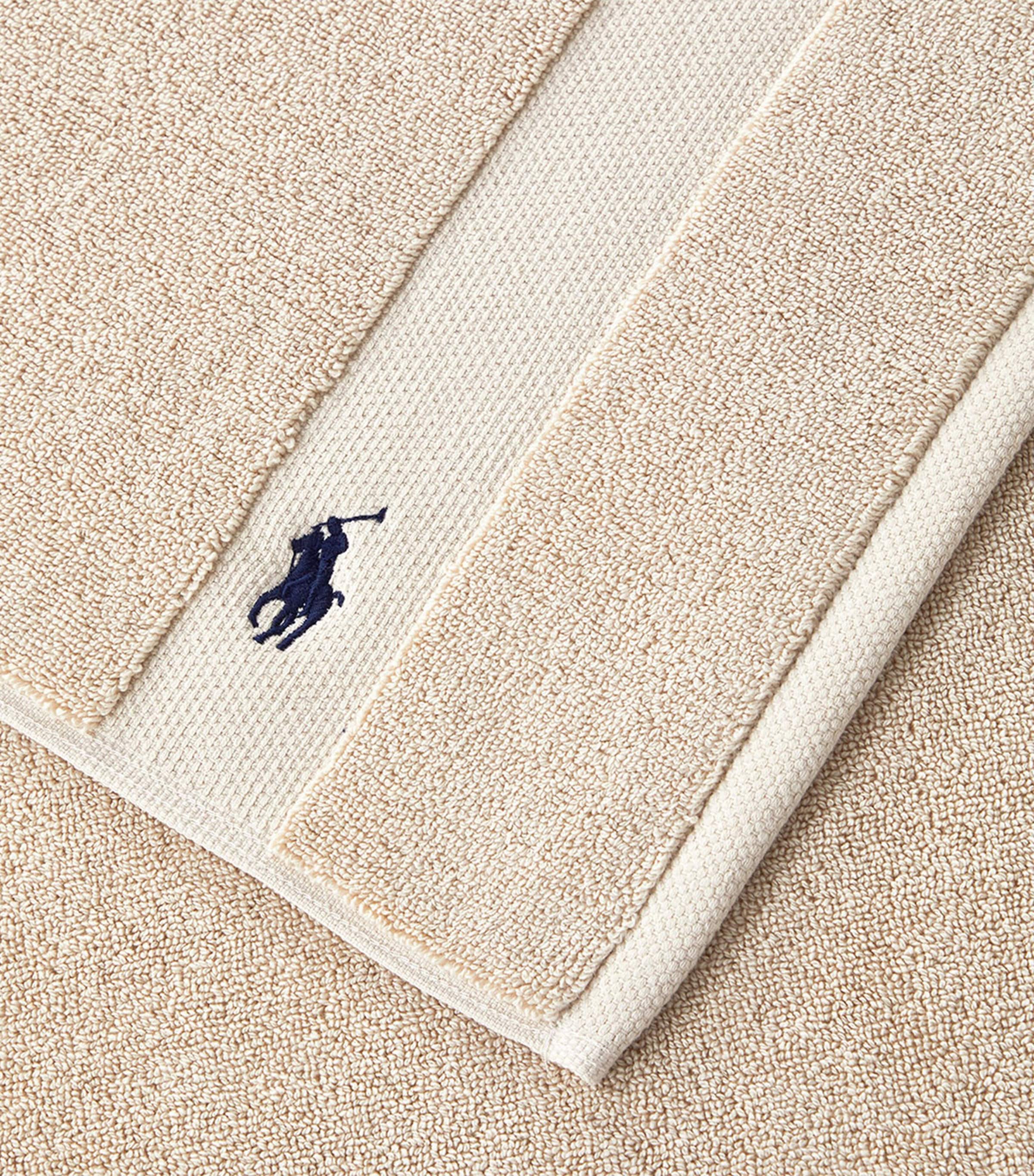 Ralph Lauren Home Polo Player Bath Mat (55cm x 90cm) Pale Oak Image 3