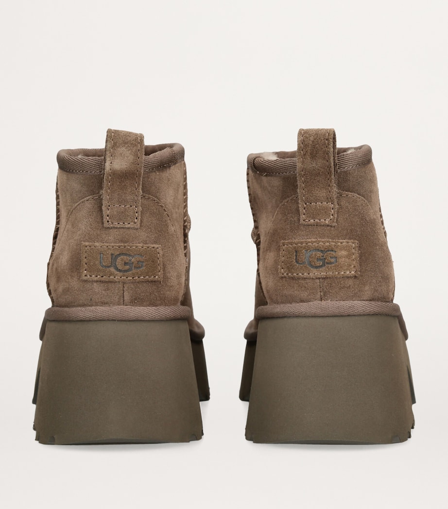 Suede Classic Ultra Mini New Heights Boots 70 DARK BROWN Image 2