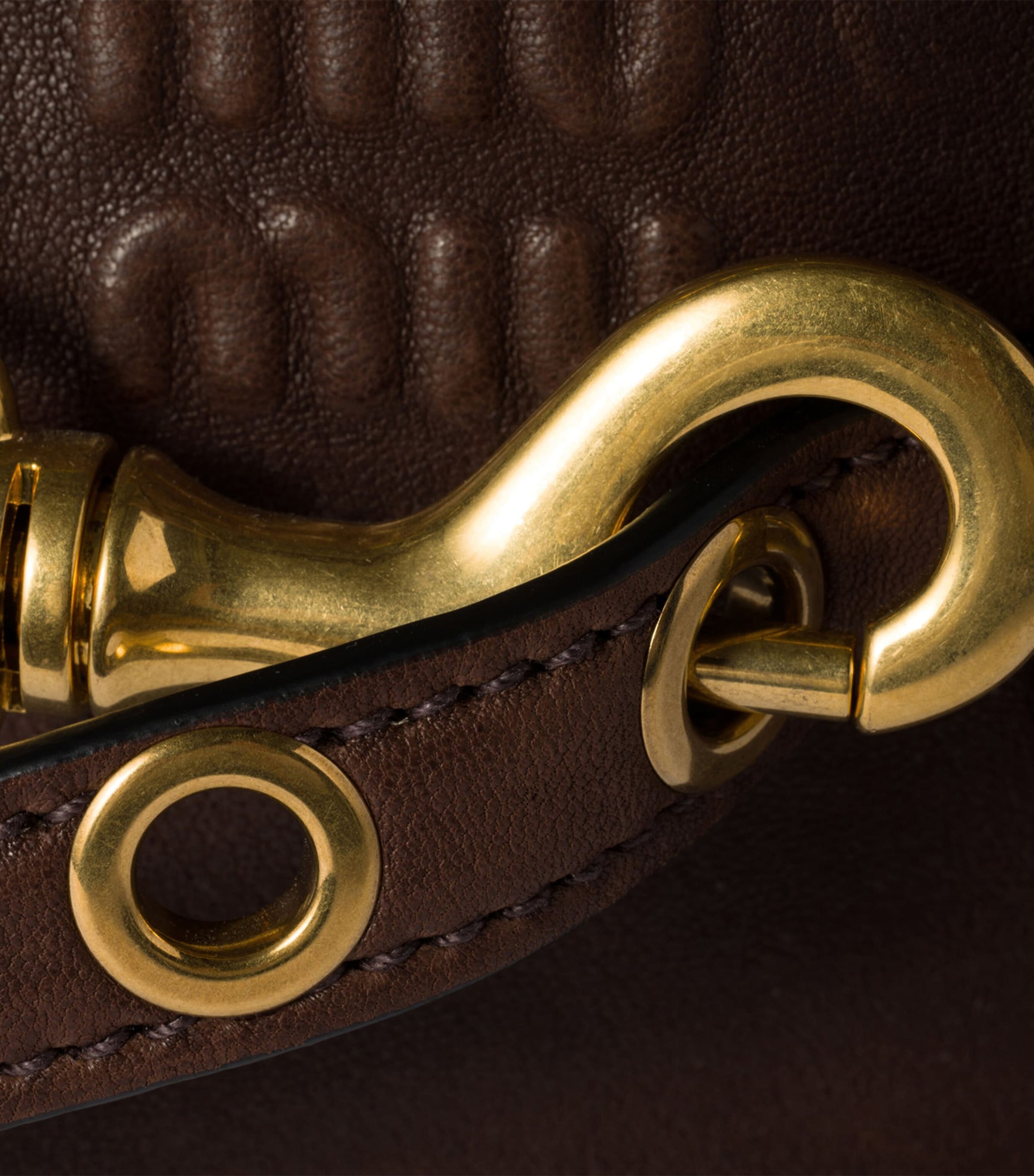 Mini Nappa Leather Aventure Top-Handle Bag F0NBL Image 7