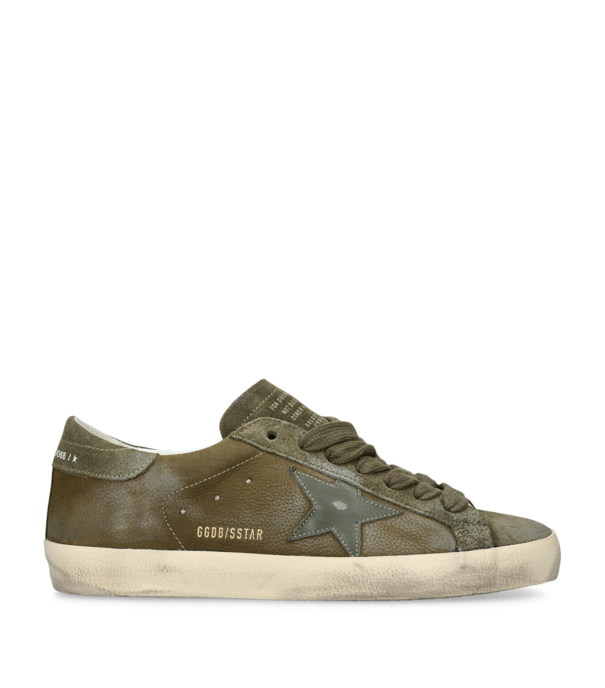 Suede Super-Star Sneakers KHAKI Image 1