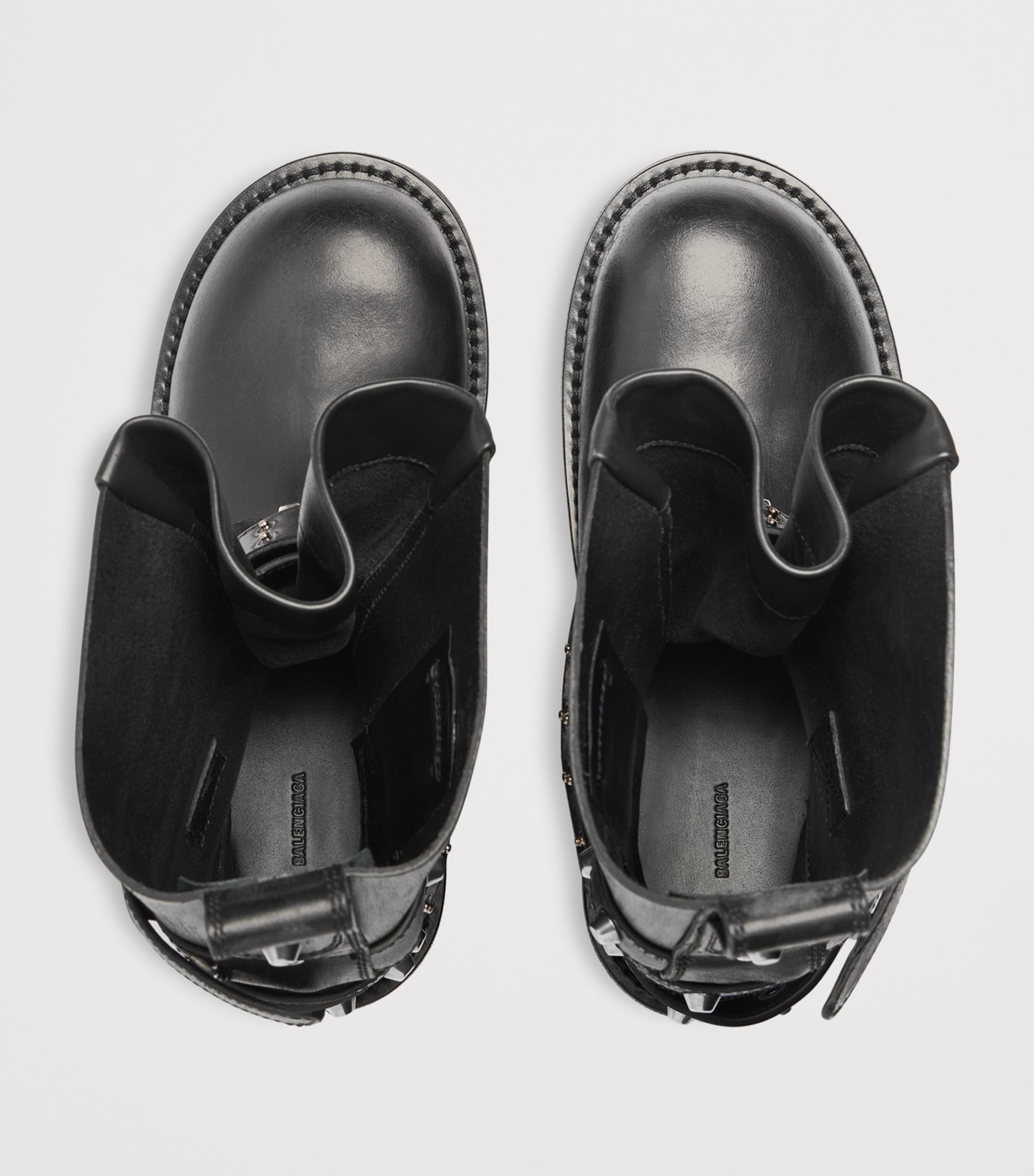 Balenciaga Calfskin Venom Biker Boots 20 Image 5