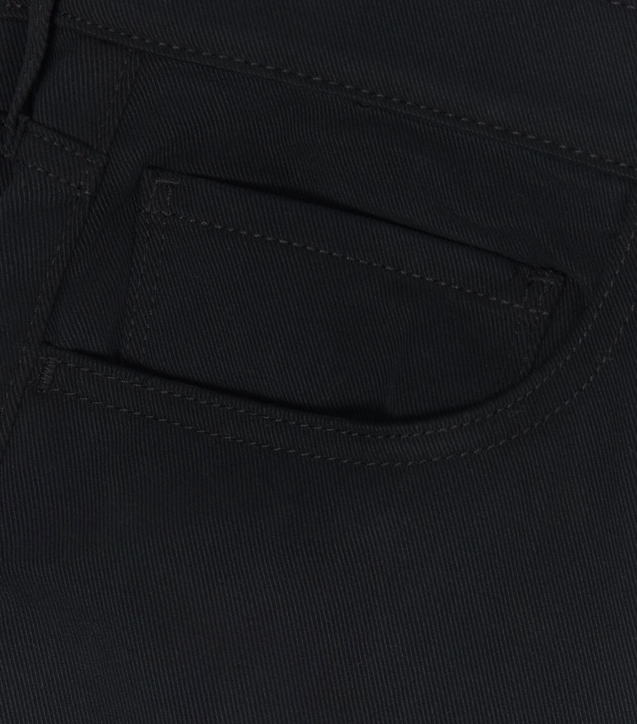 Stretch Cotton MacNeil Trousers BLACK Image 5