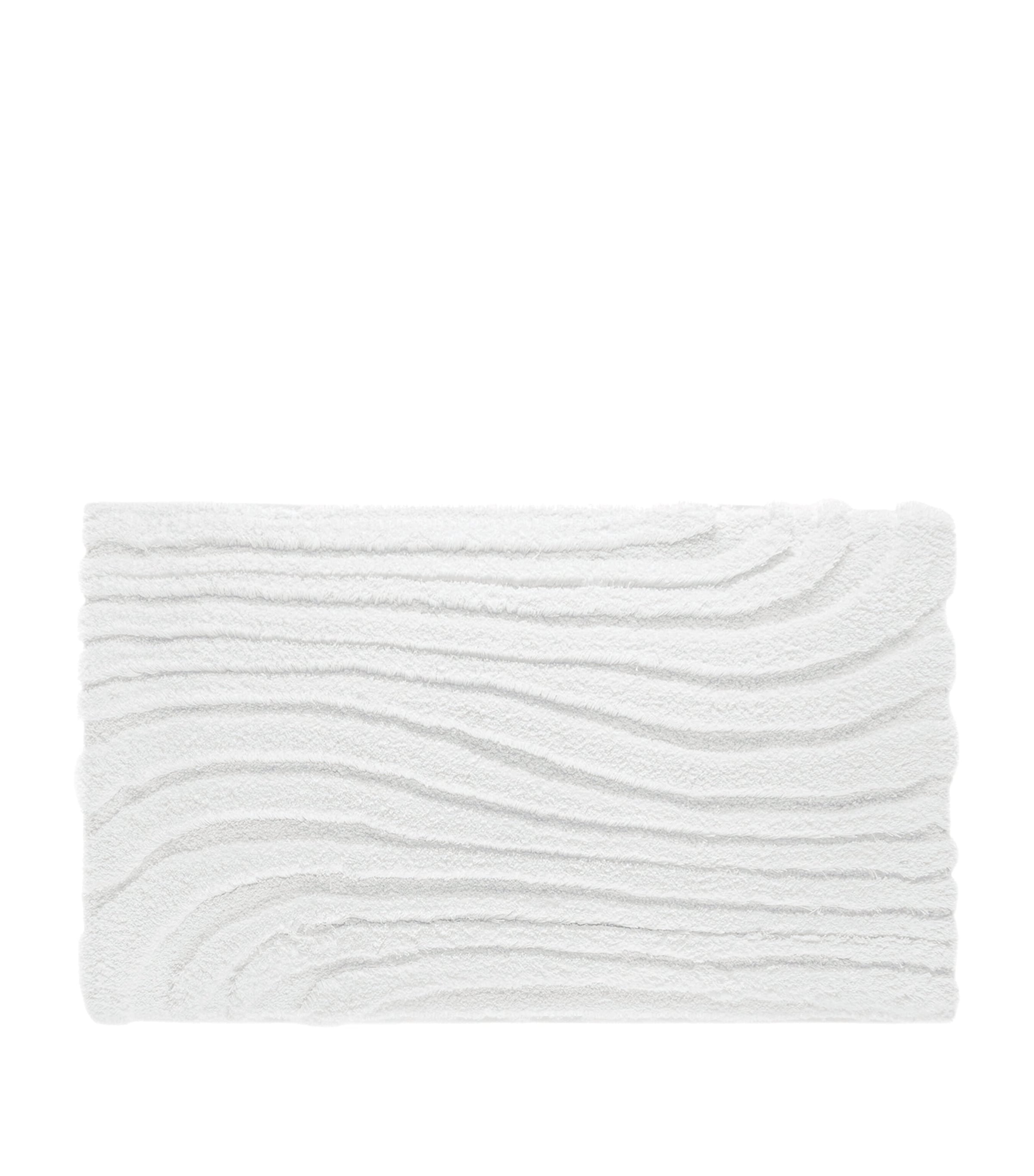 GRACCIOZA Linea Bath Mat (60cm x100cm) White Image 1