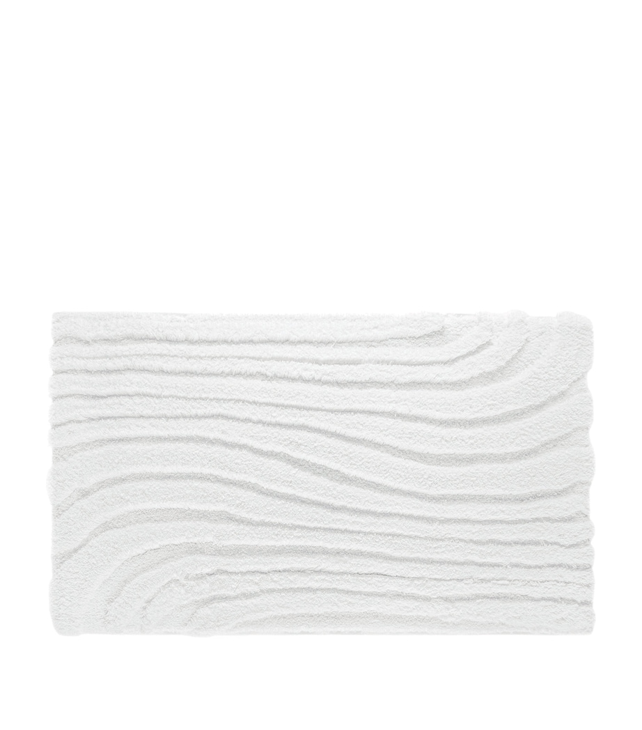 GRACCIOZA Linea Bath Mat (60cm x100cm) White Image 1