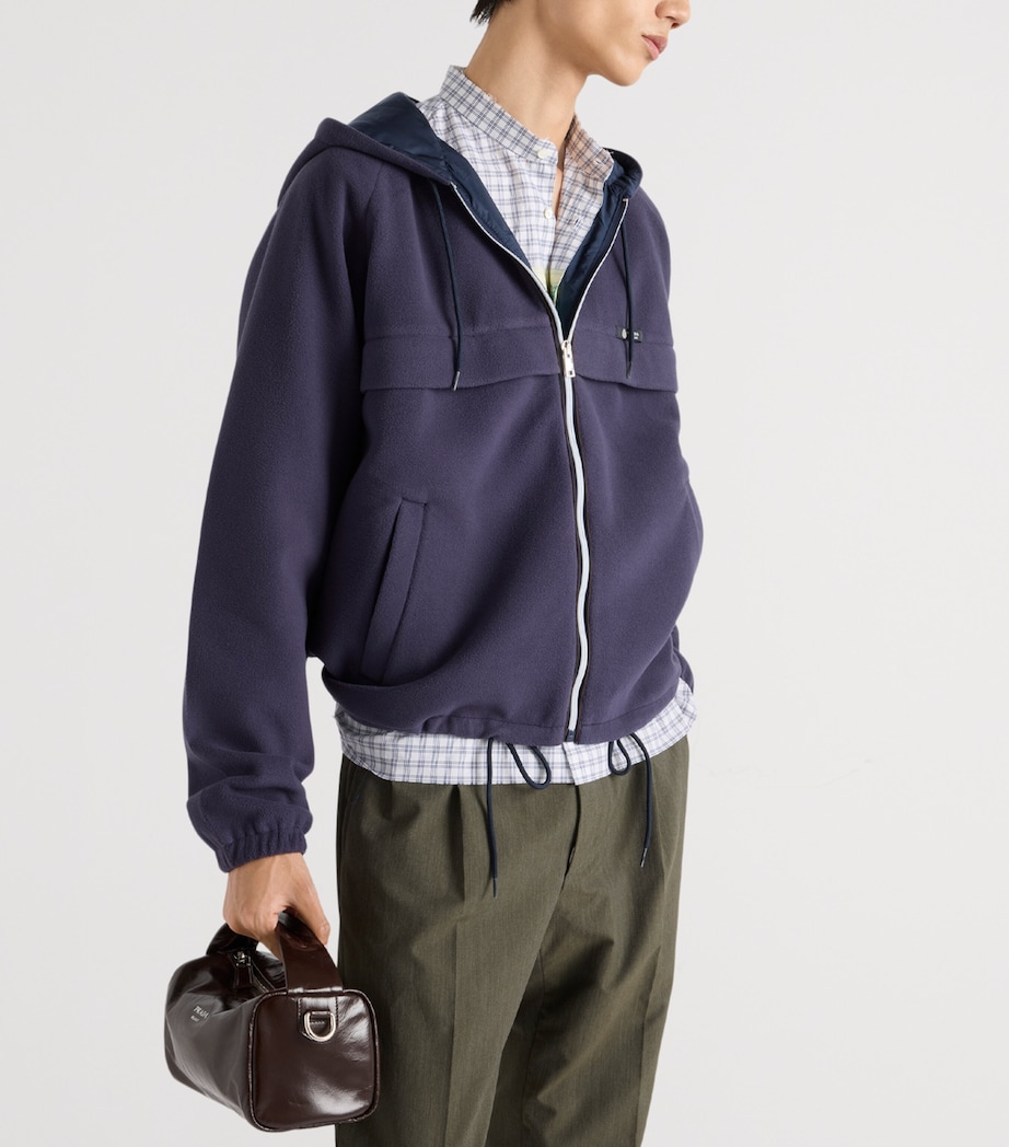 Technical Hooded Blouson Jacket F0124 Image 3