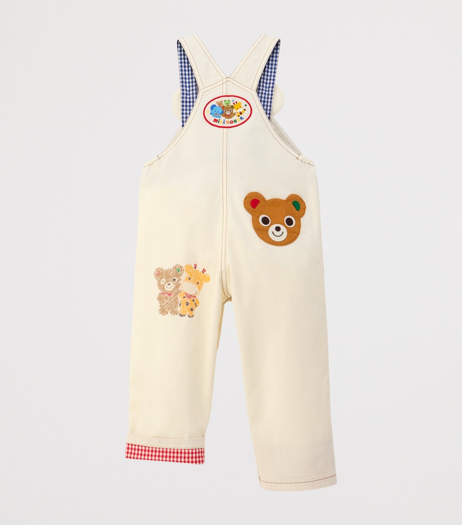 Cotton Animal Dungarees (2-4 Years) 1 Image 8