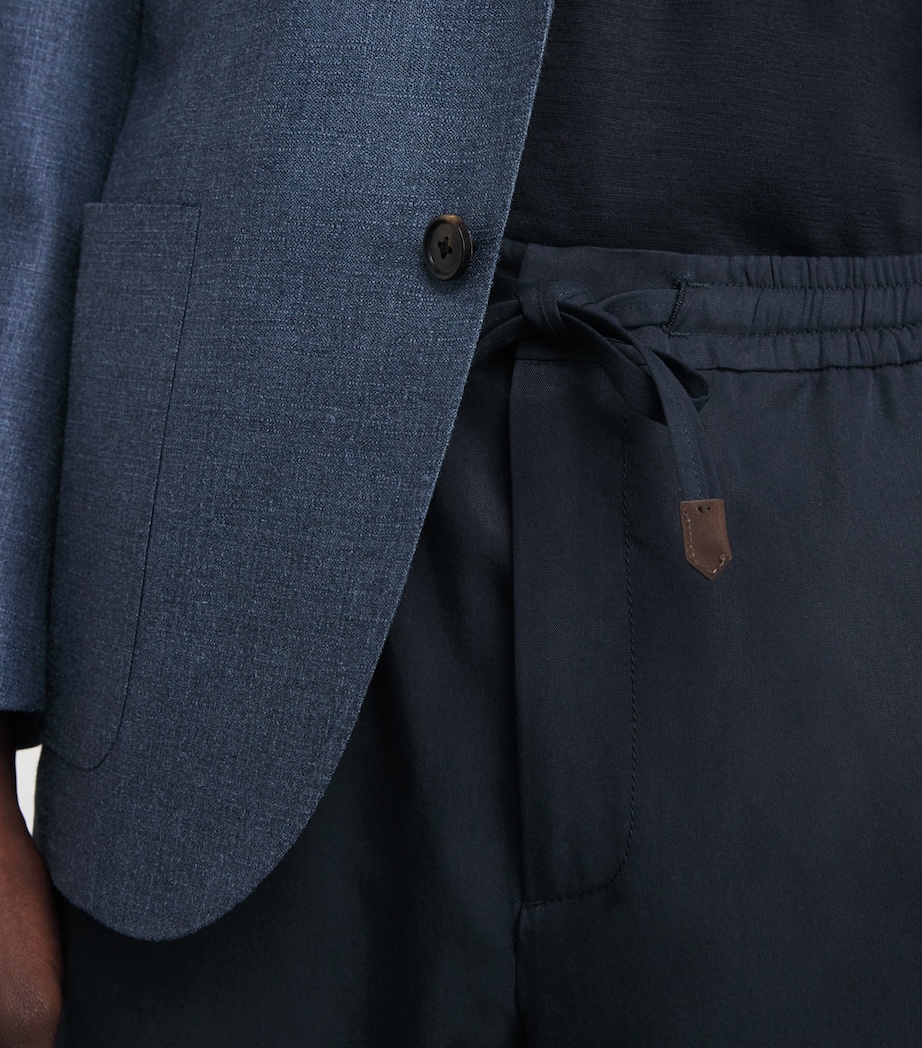 Lyocell Drawstring Chinos 301 Image 6