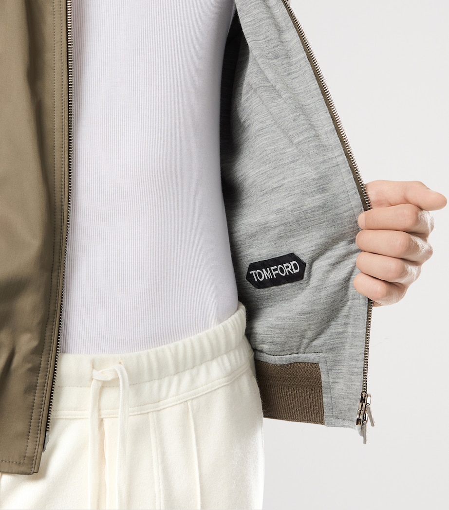 Wool-Lined Bomber Jacket GAH Image 5