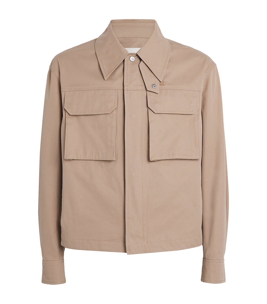 Cotton Gabardine Jacket 229 - CAFE CREME Image 1