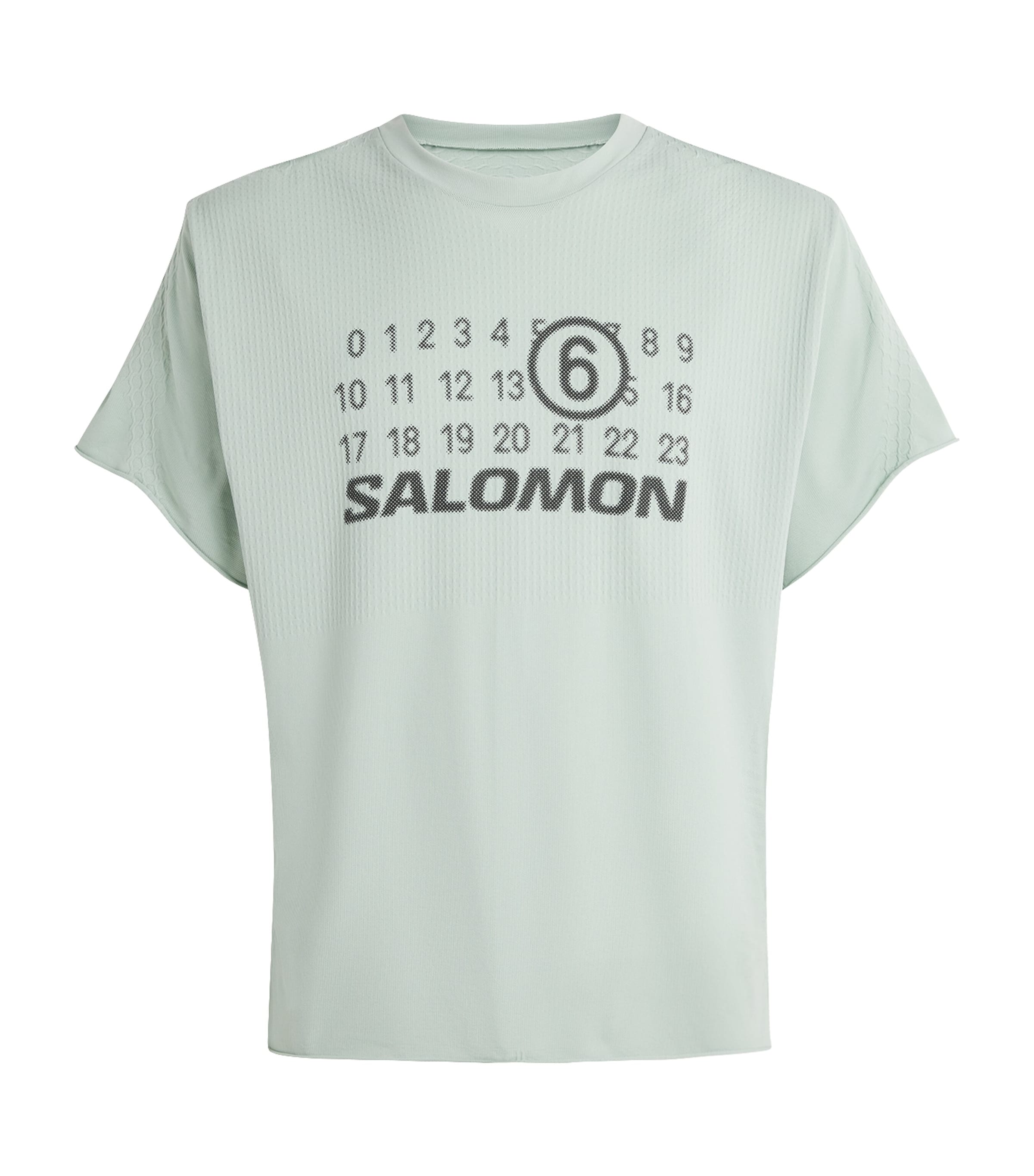 【MM6 Maison Margiela×Salomon】ロゴモチーフTシャツ Shop MM6 Maison Margiela - MM6 Maison Margiela x Salomon