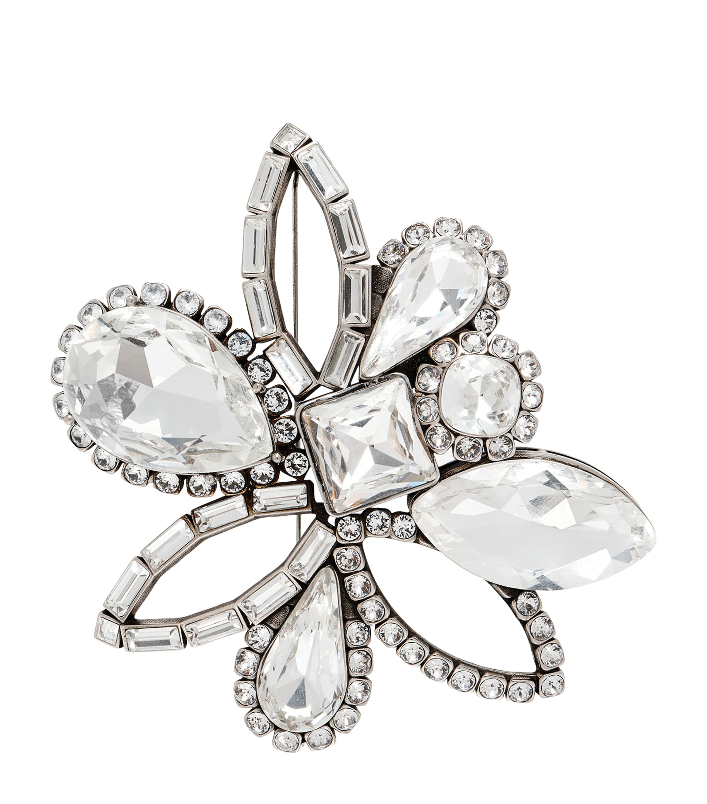 McQueen Embellished Chandelier Brooch Image 1