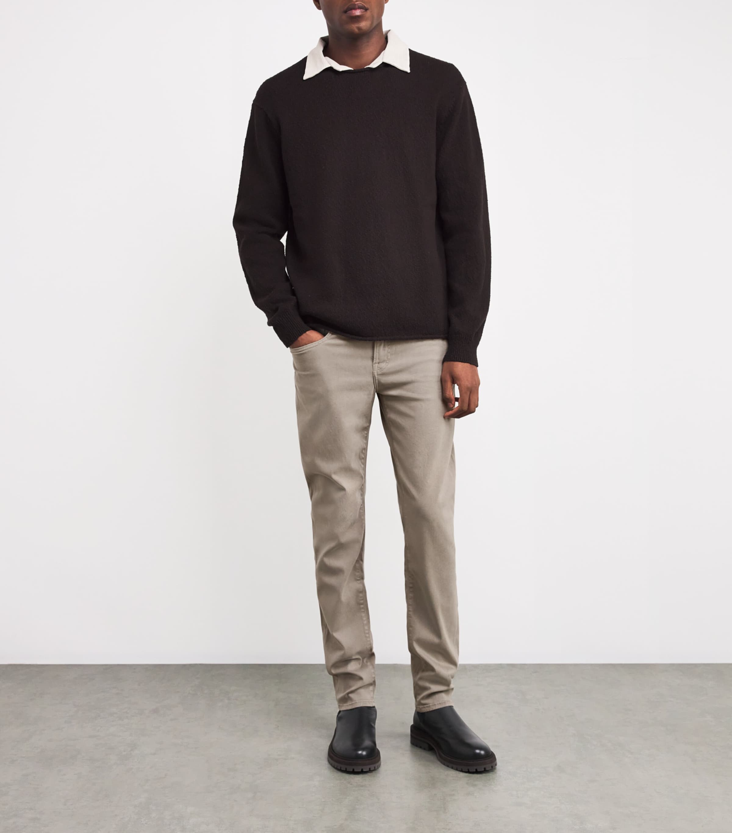 L’Homme Slim Jeans STONE GREY Image 2