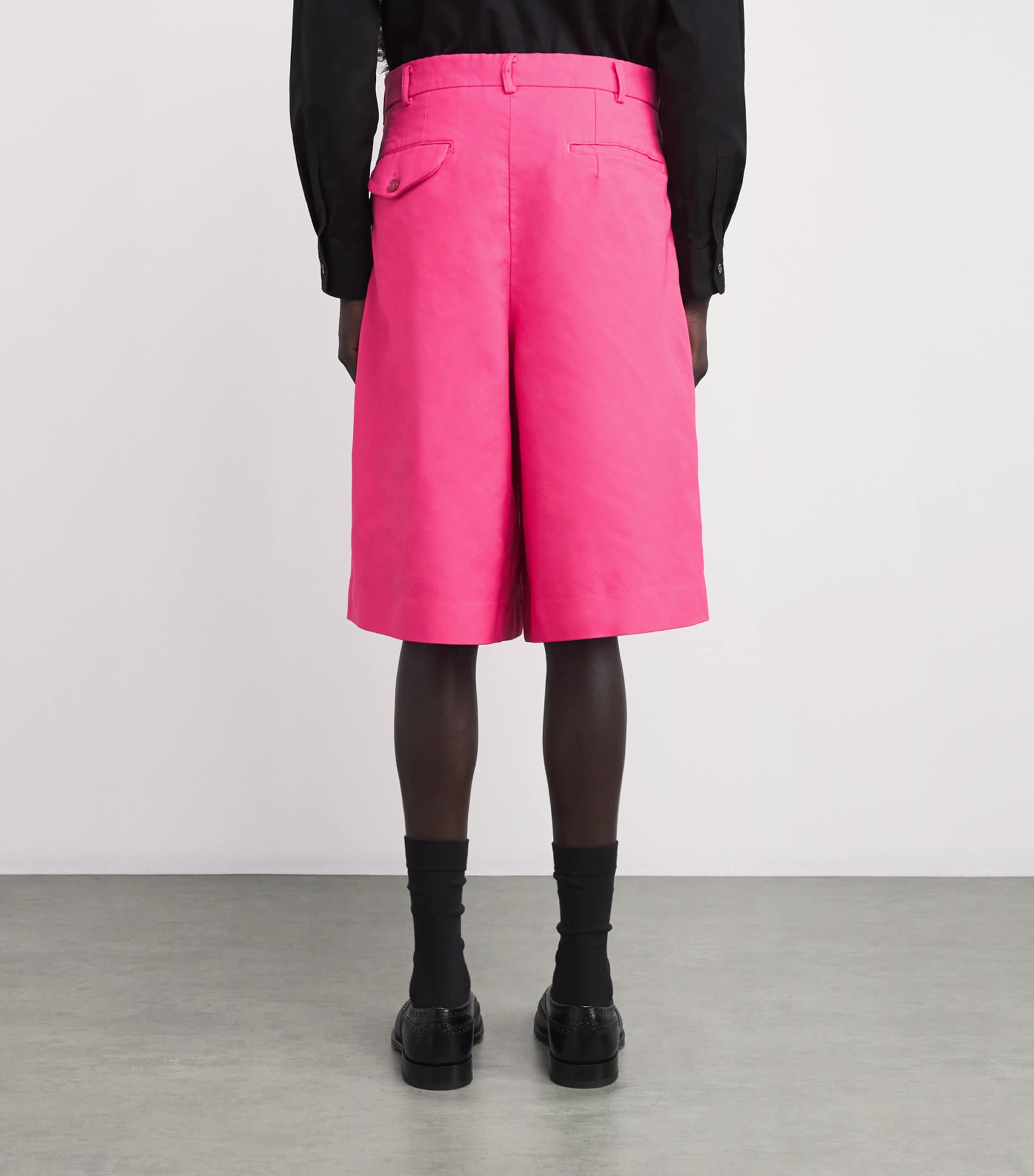 Comme Des Garçons Homme Plus wide-leg Shorts | Black | FARFETCH