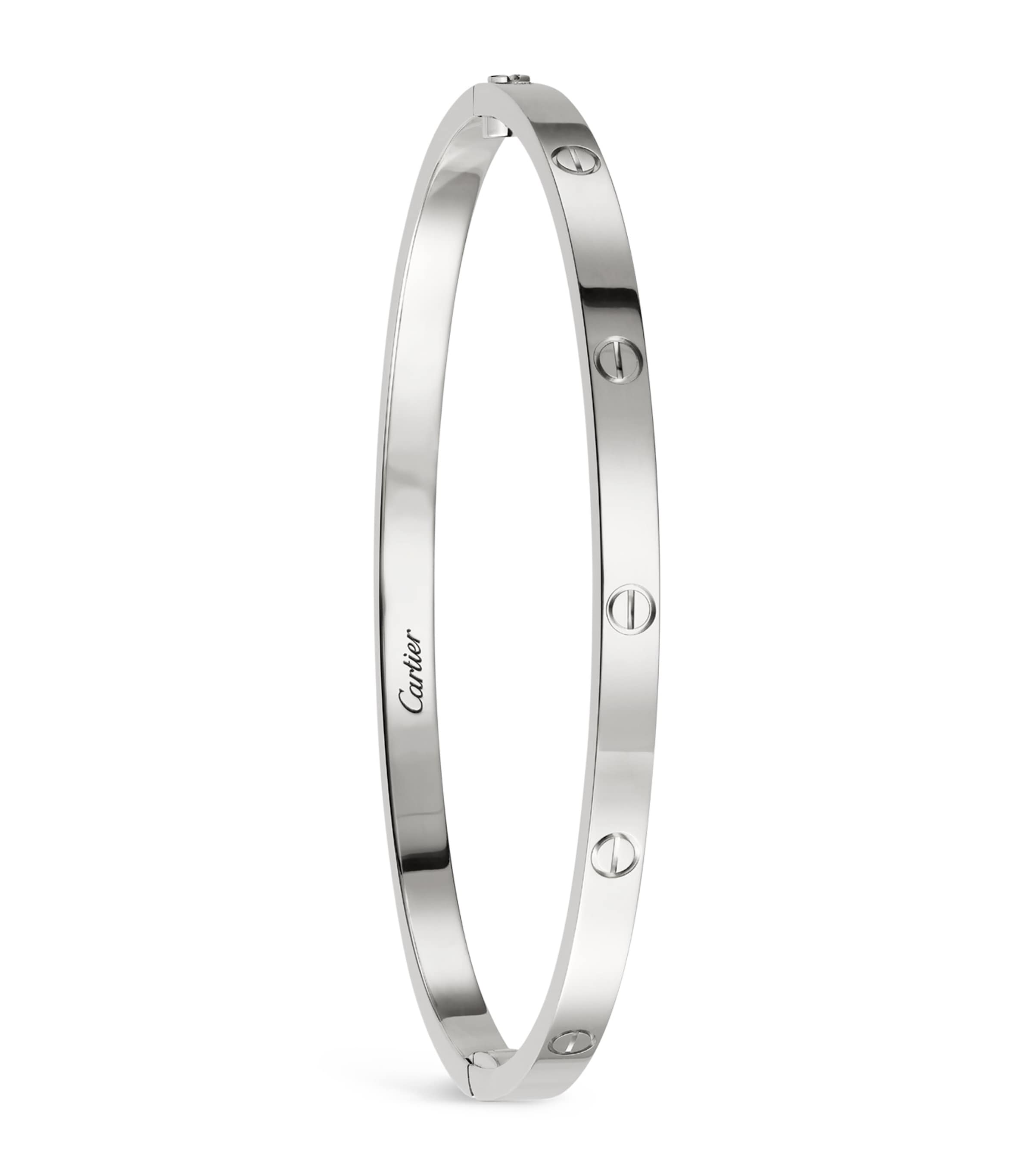 Cartier Small White Gold LOVE Bracelet White Gold Image 3