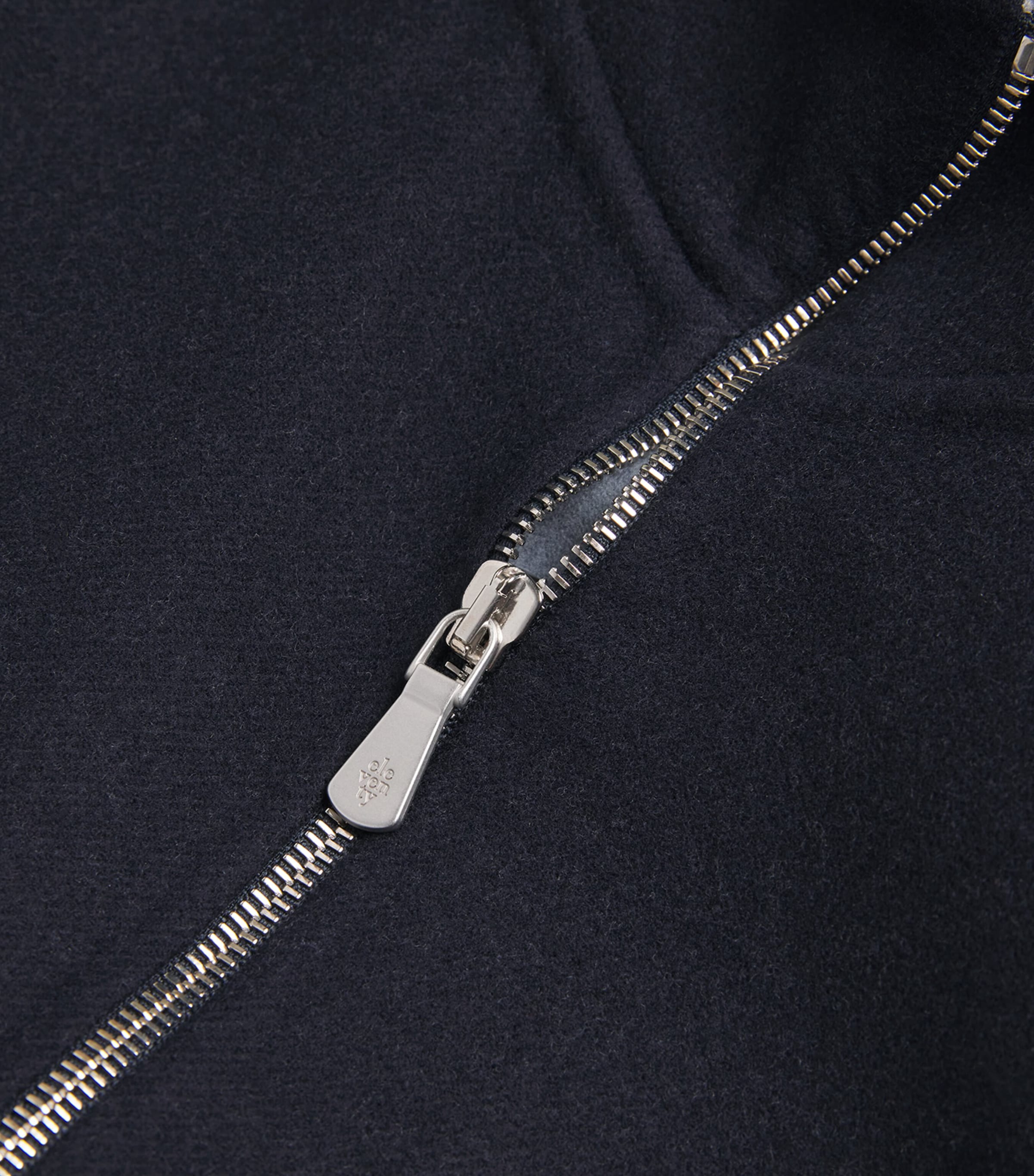 Wool Two-Way Zip Gilet BLU, ZUCCHERO Image 5