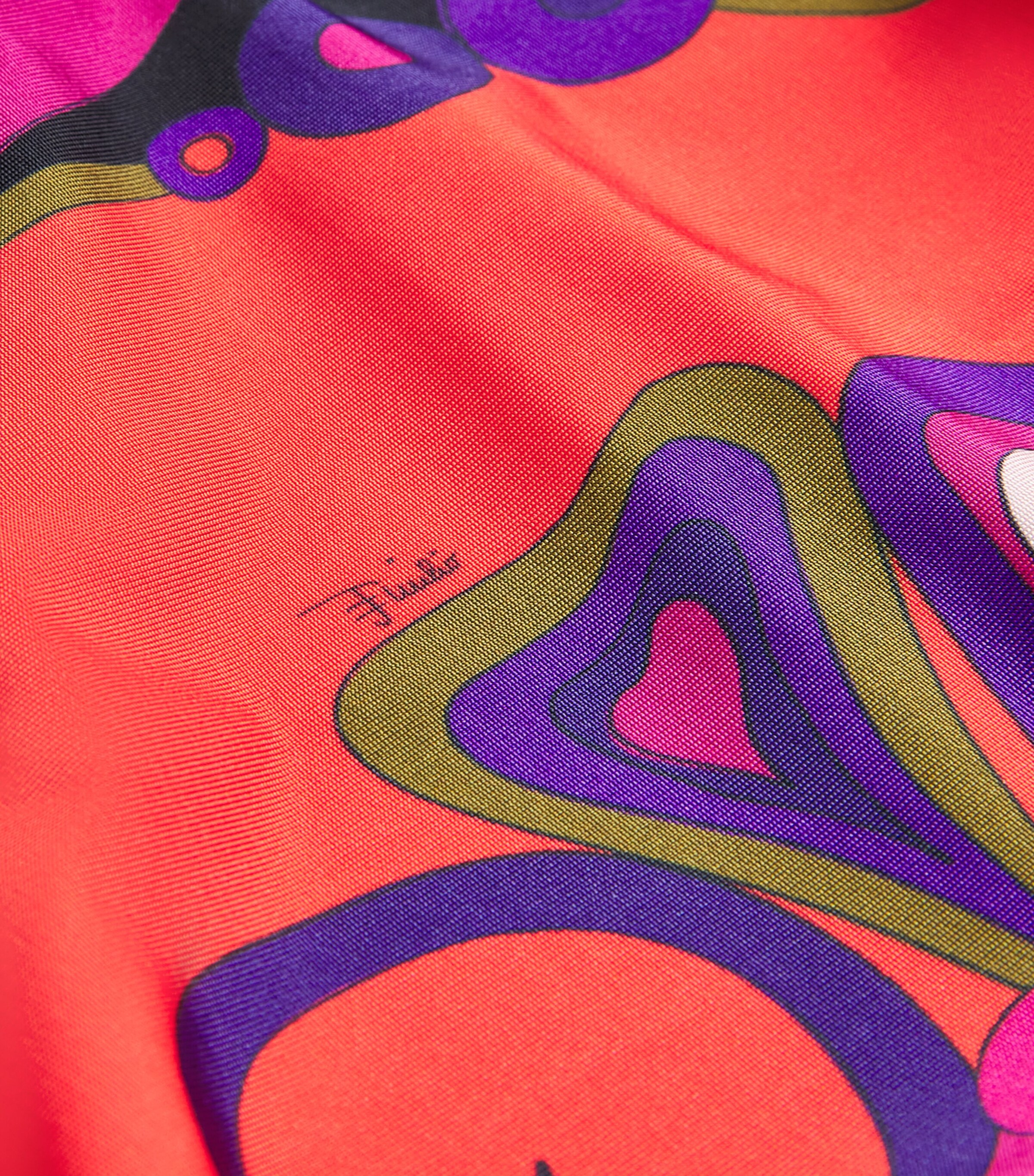 Satin Orchidee Blouse 017/MULTICOLOR Image 6