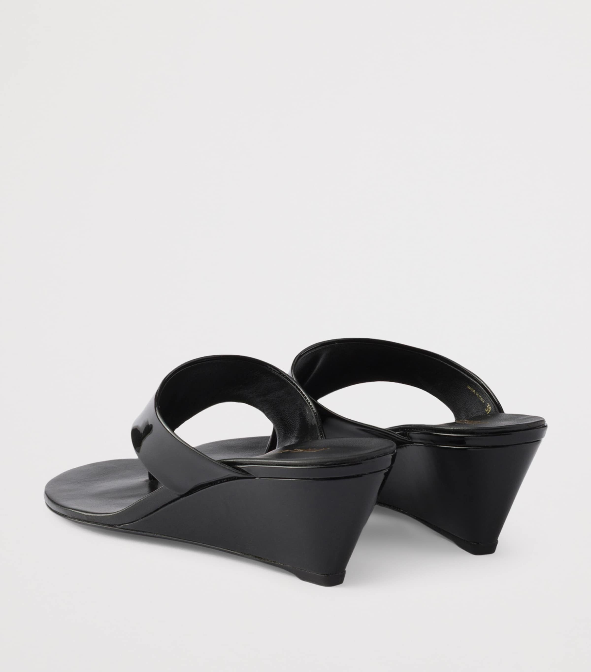 Prada Patent Leather Thong Sandals 55 Image 4