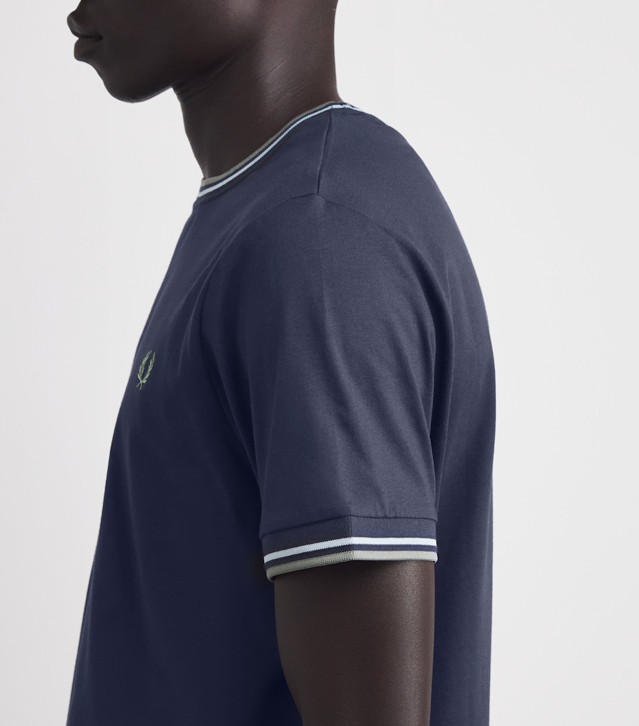 Cotton Twin Tipped T-Shirt Z47-DRKAIRF/LIC/BAYL Image 6