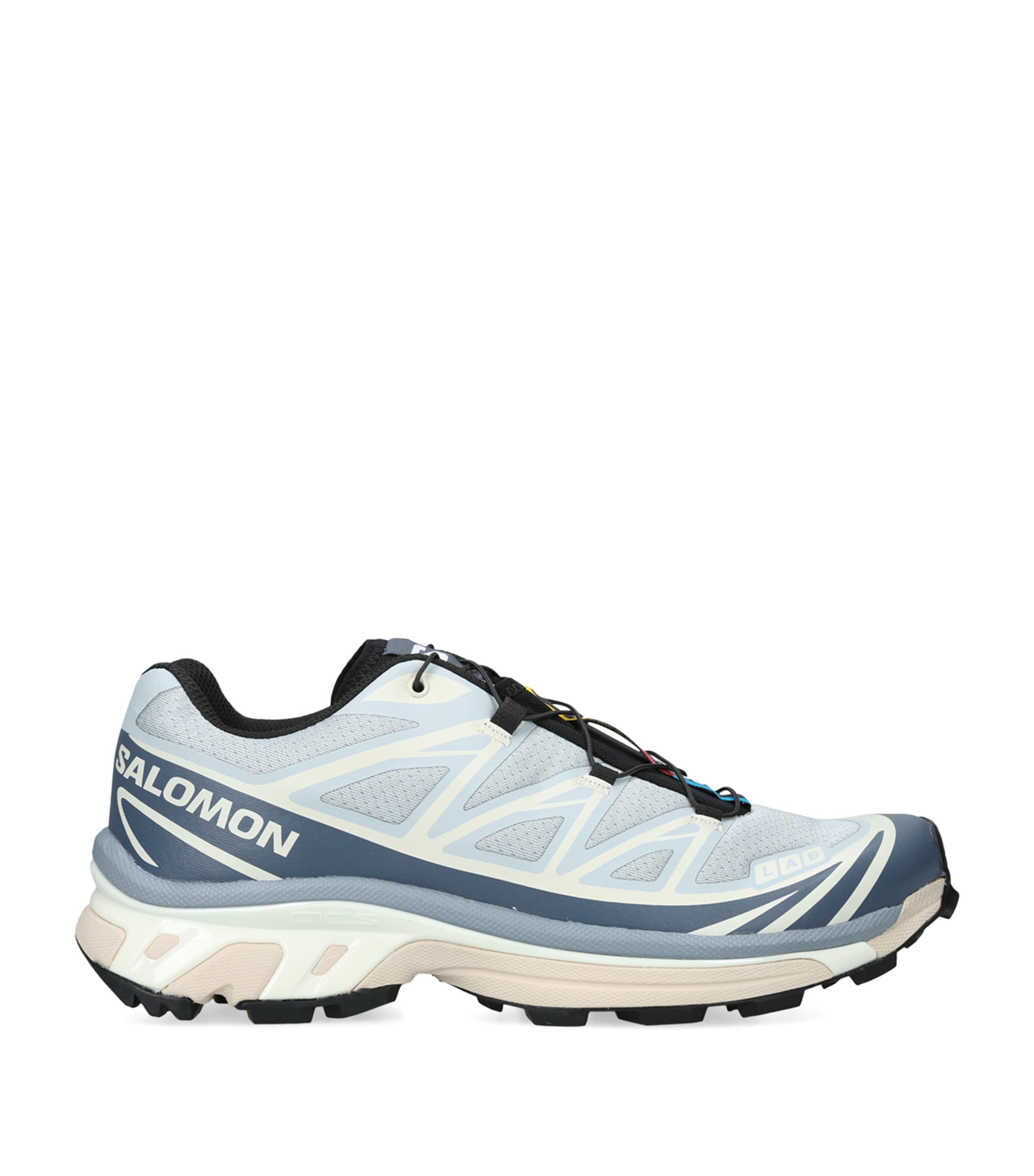 Salomon Mens XT-6 Sneakers Pale Blue Image 1