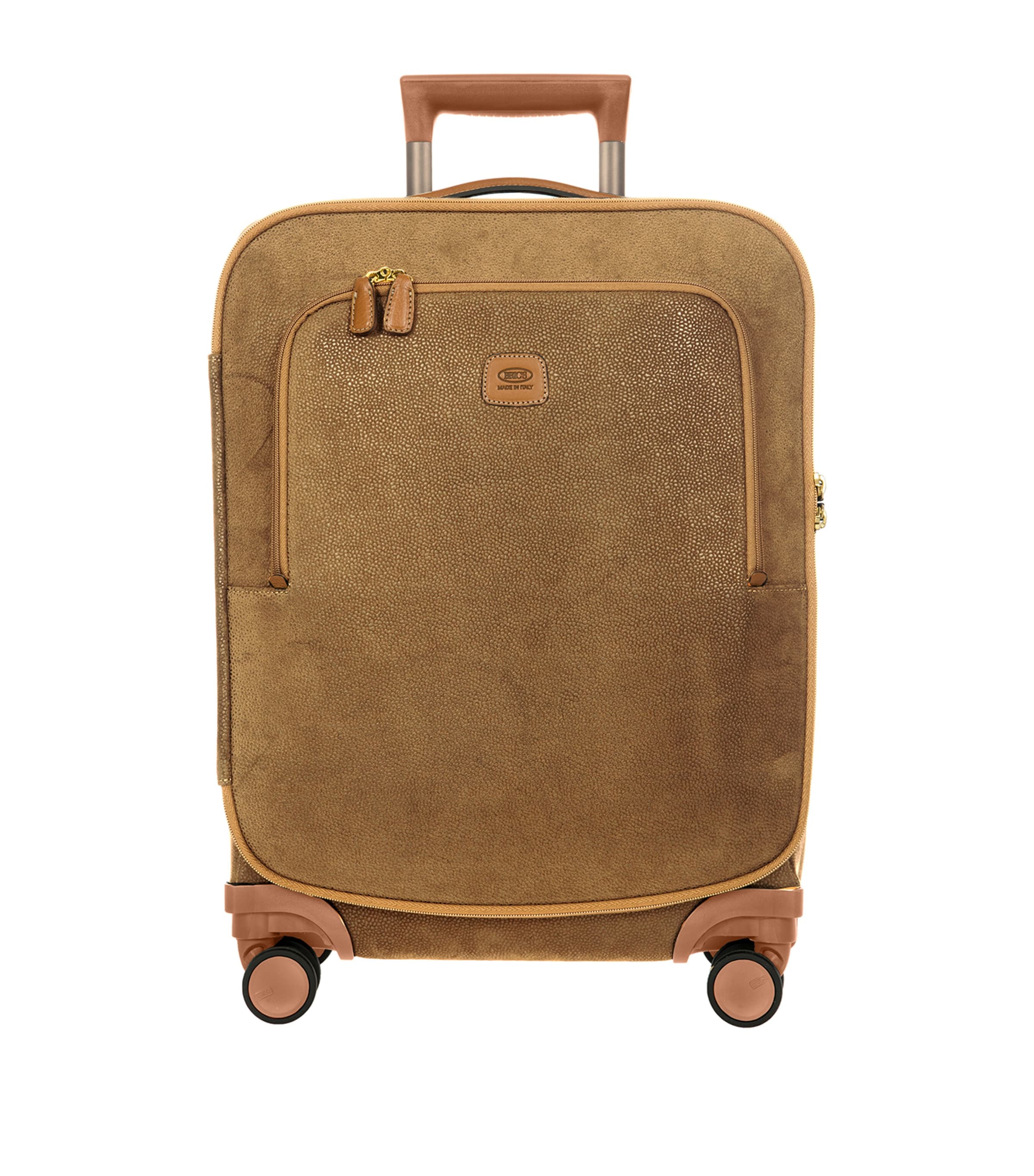 Shop Bric's Life Carry-on Suitcase In Brown