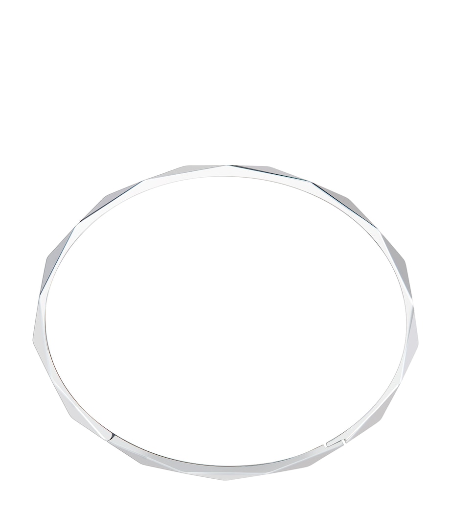 White Gold Facette Bracelet WHITE GOLD Image 2