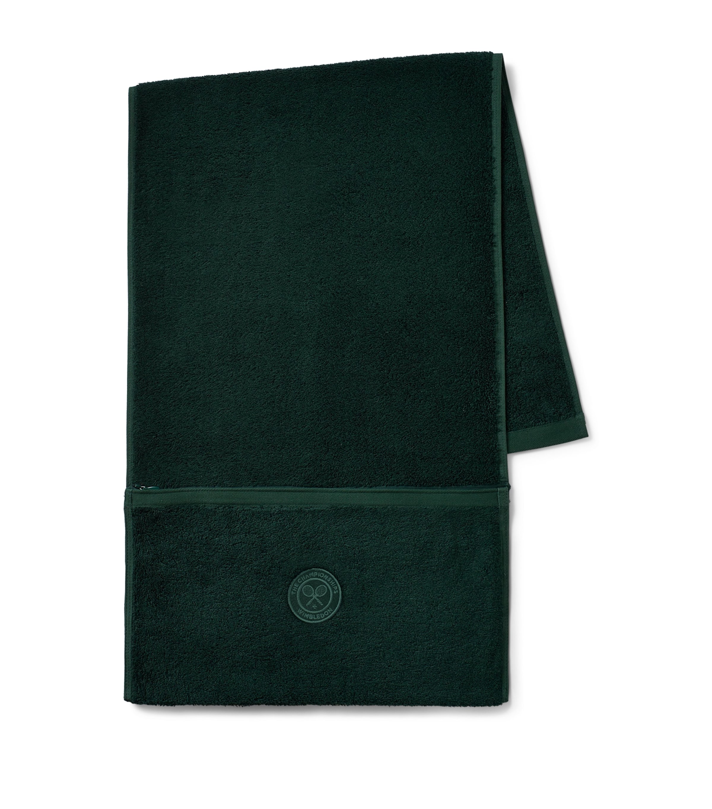 Christy x Wimbledon Logo Gym Towel (40cm x 120cm) Green Image 2