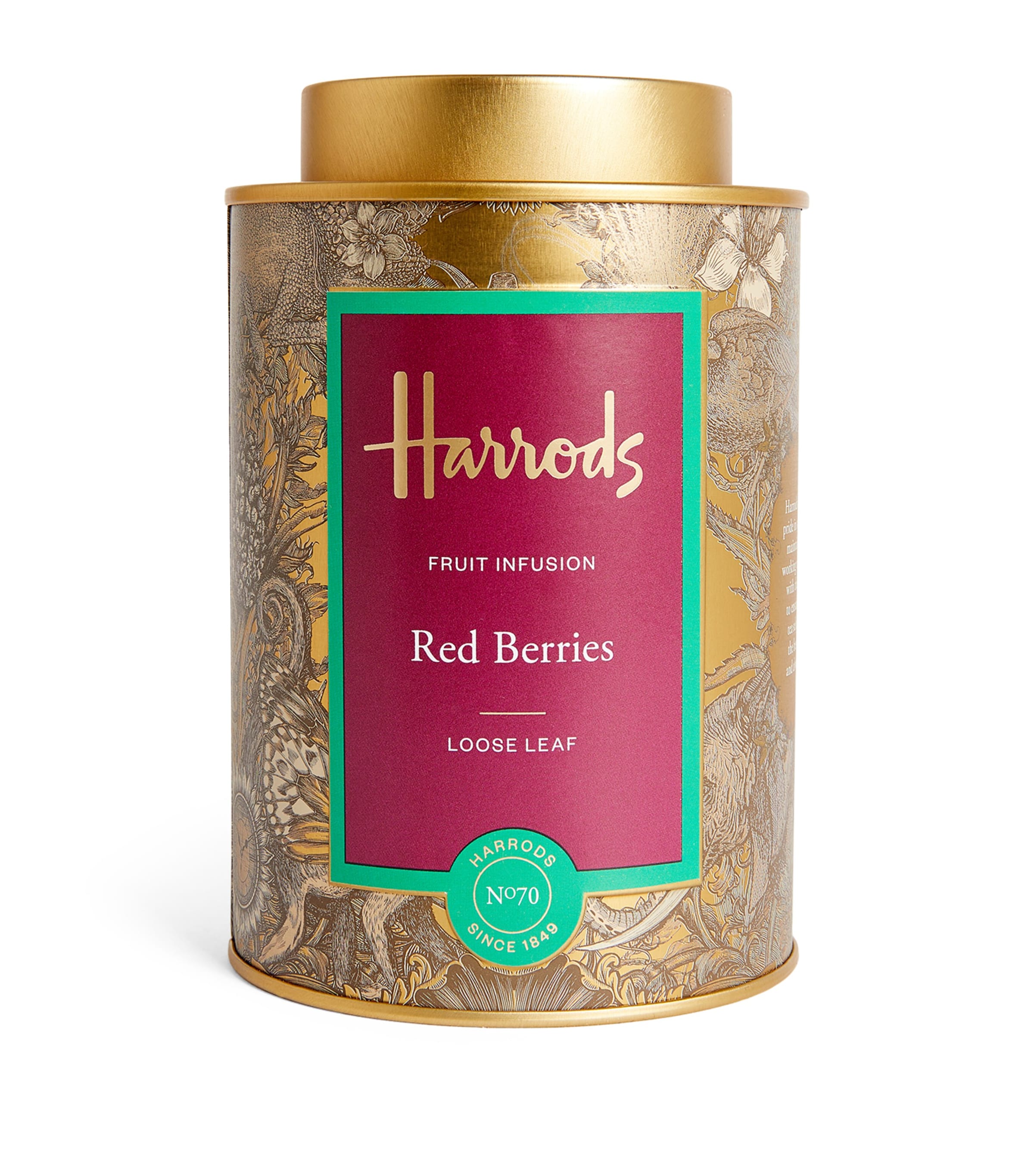 Harrods No. 70 Red Berries Loose Leaf Tea (125g) | Harrods UK