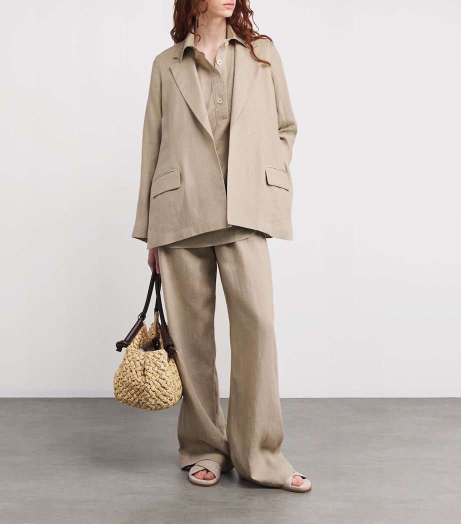 Linen Soft Blazer SABBIA Image 2