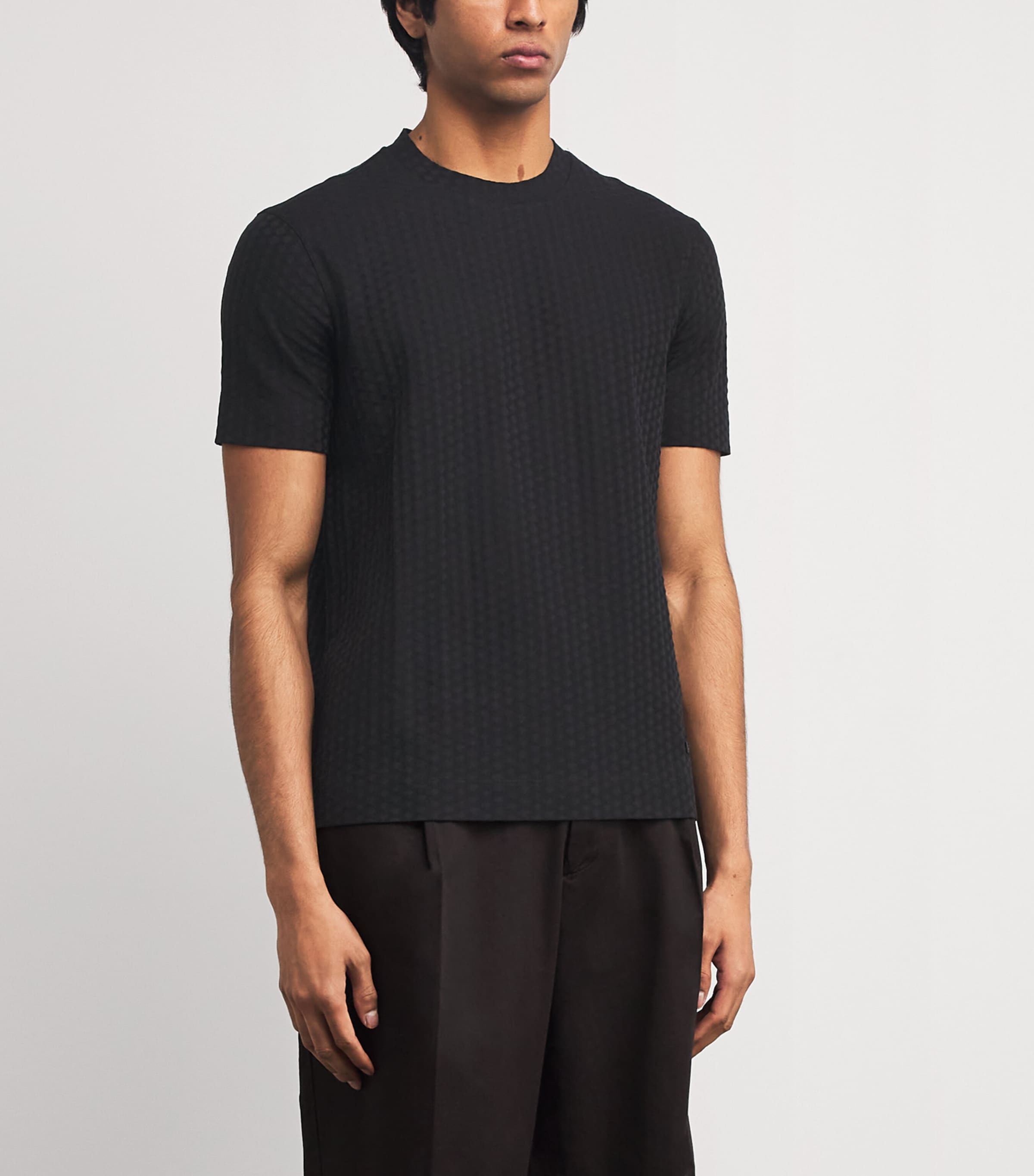 Cotton Embossed T-Shirt FC295 Image 3