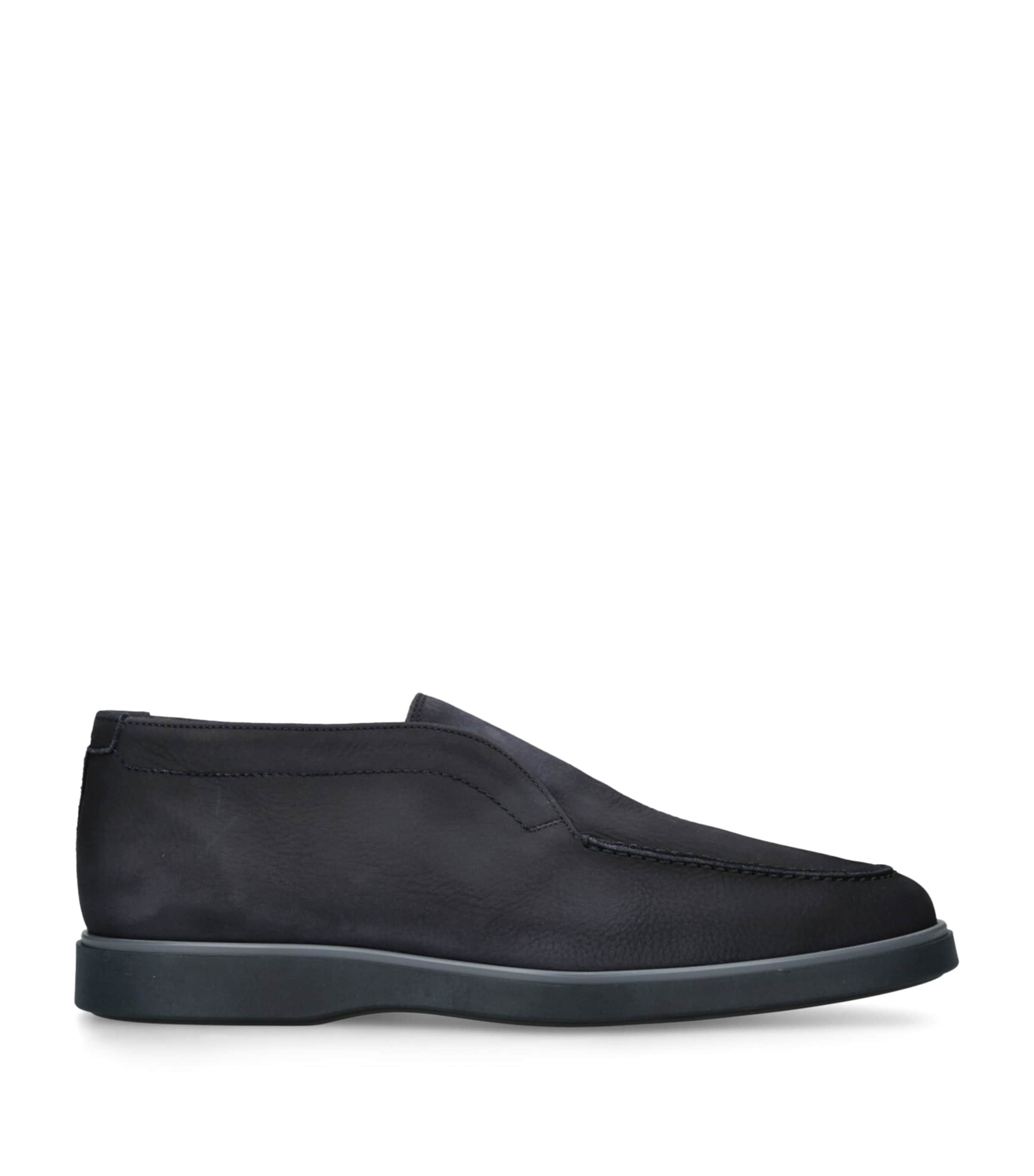 Suede Paraiso Loafers NAVY Image 1