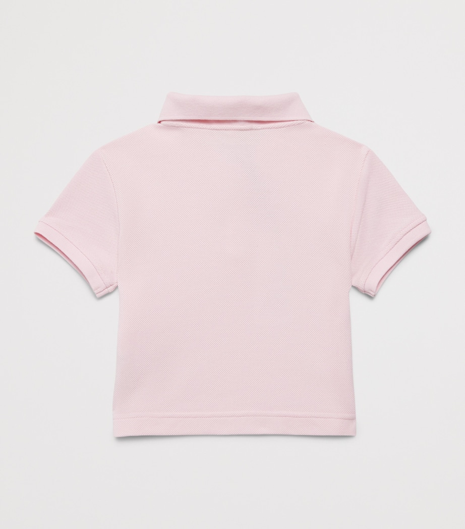 LoveShackFancy Livette Polo Shirt (2-6 Years) Pkshopink Shore Image 2