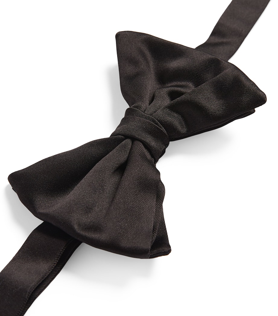 Large Silk Pre-Tied Bowtie 00020 Image 4