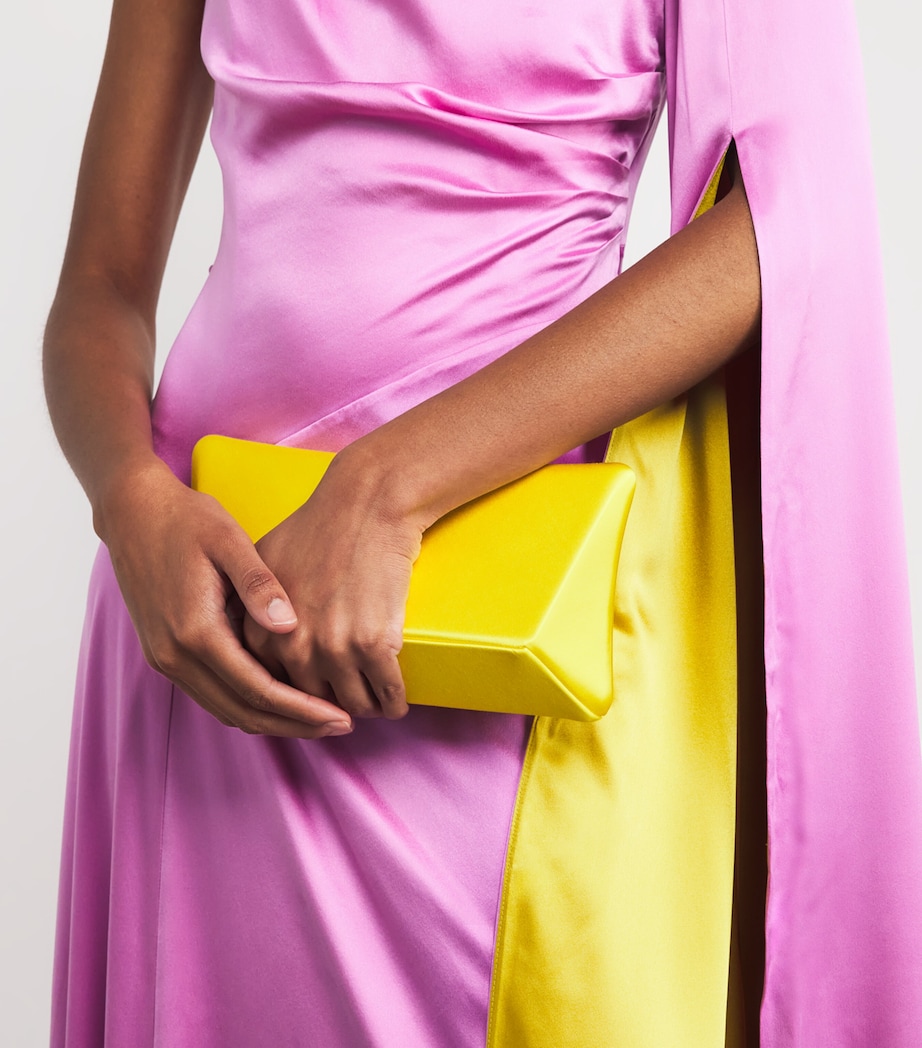 Silk Oma Maxi Dress LILAS/ZINNIA Image 6