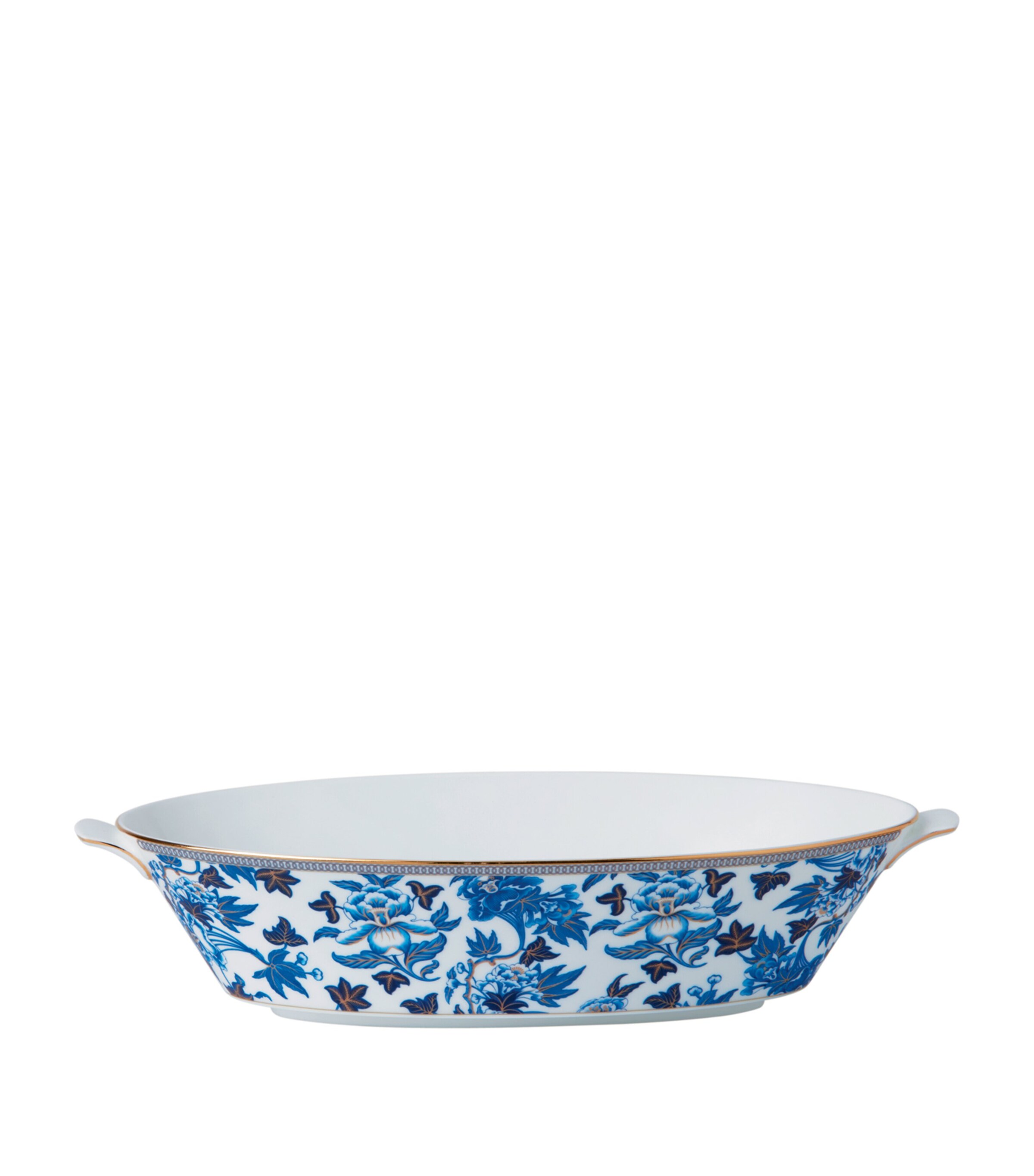 Wedgwood Hibiscus Oval Serving Bowl
