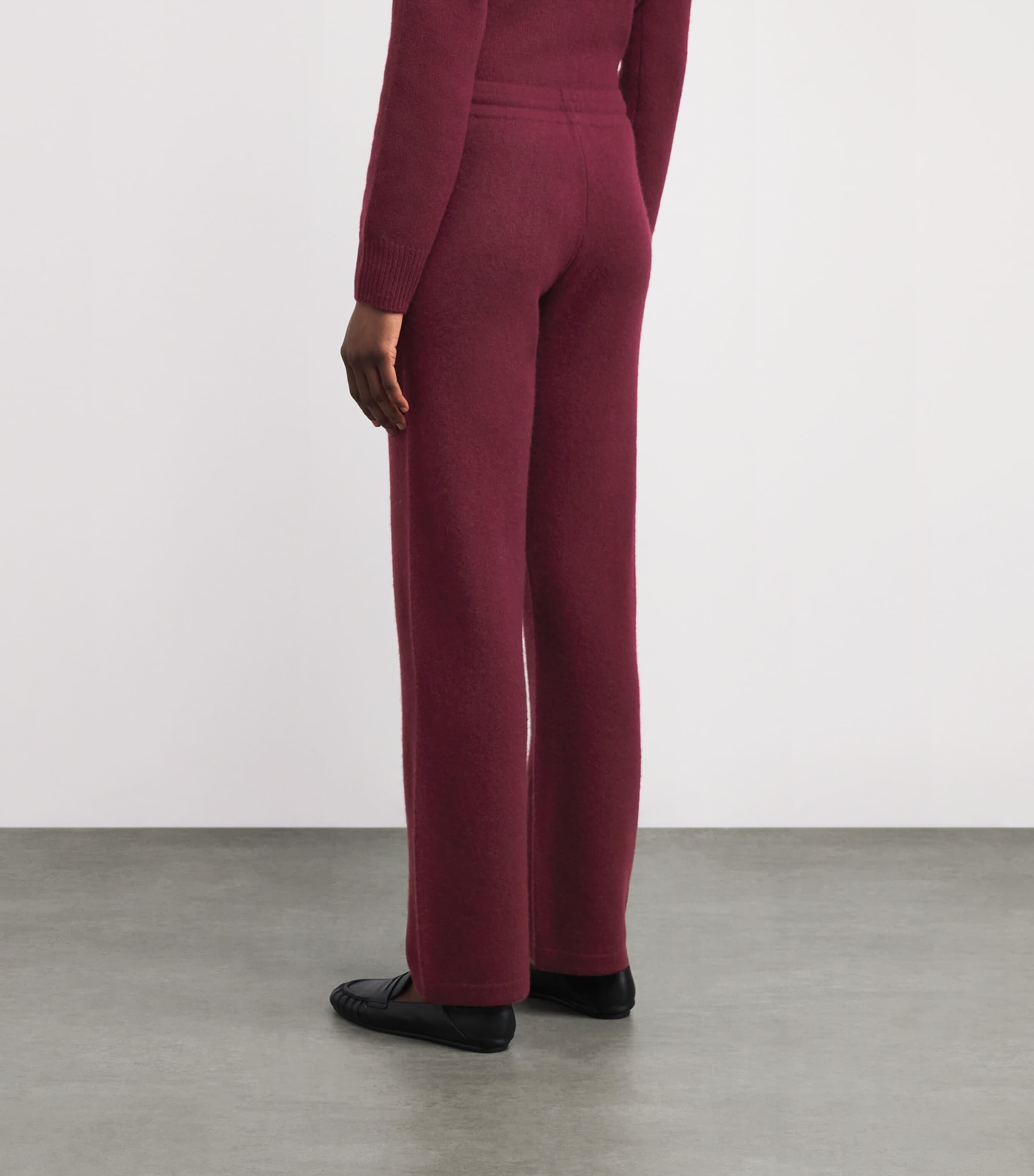 Cashmere-Wool SRC Trousers 27 MERLOT Image 4