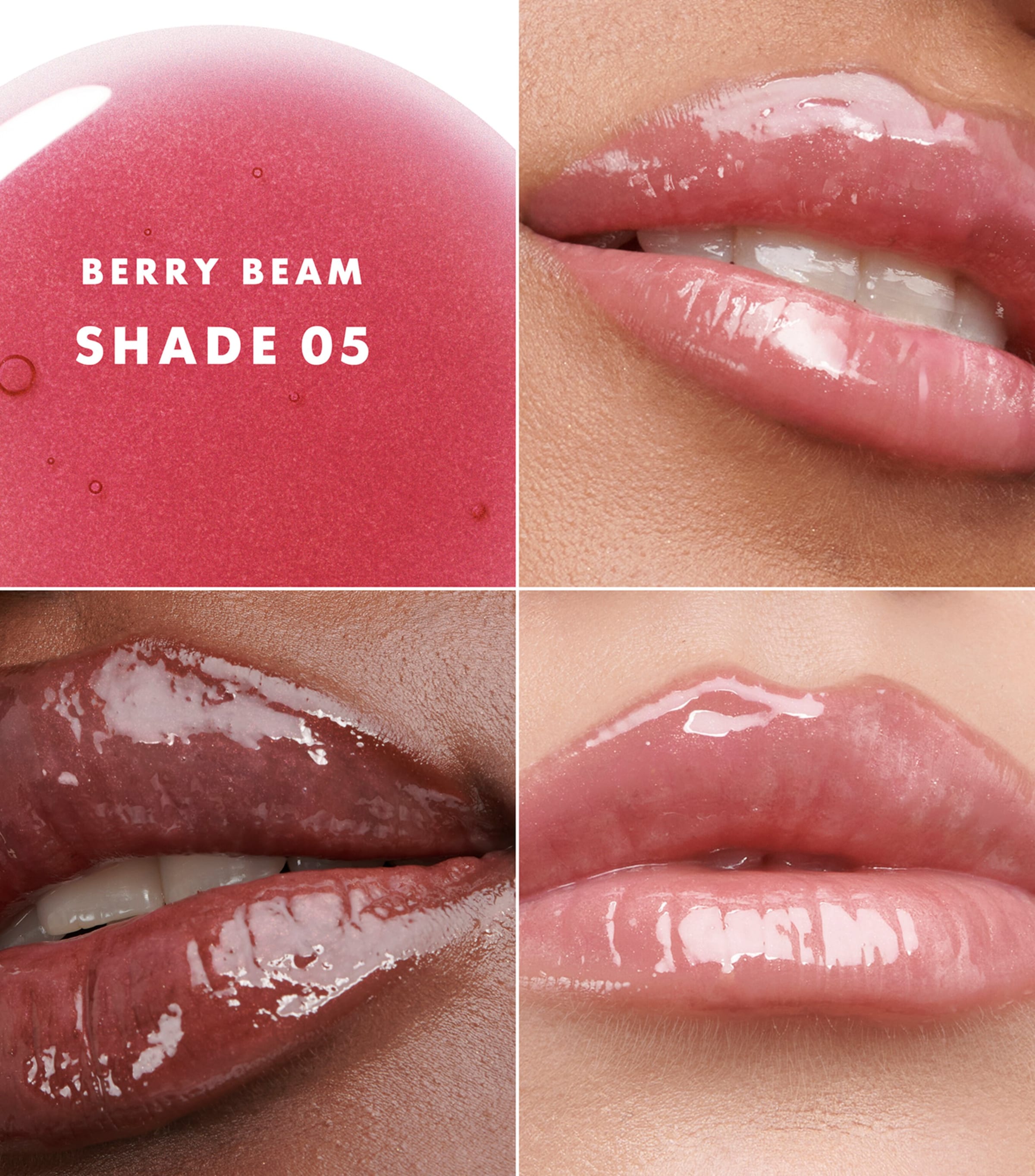 Prisma Glass Lipgloss ROSY BEAM Image 3