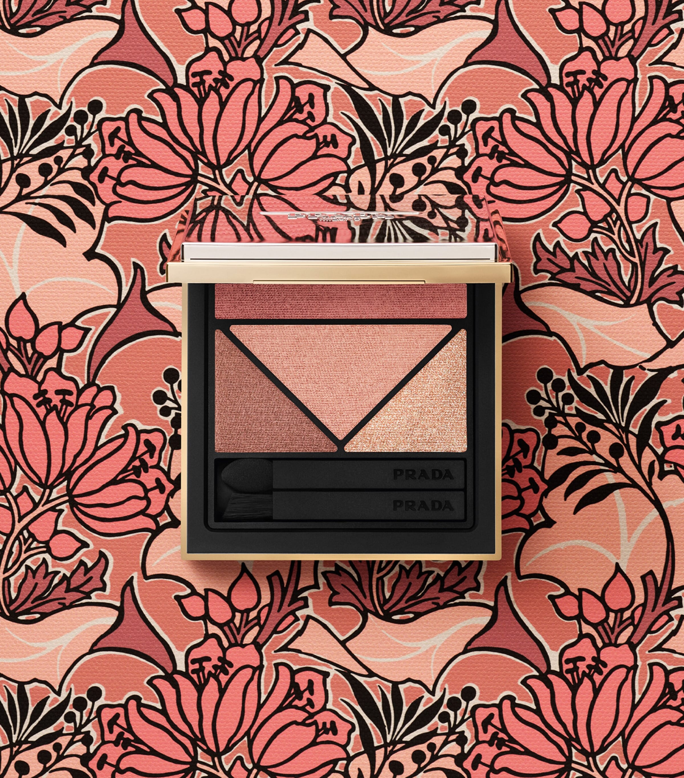 Prada Beauty Dimensions Durable Multi-Effect Eyeshadow Palette Pansy Image 5