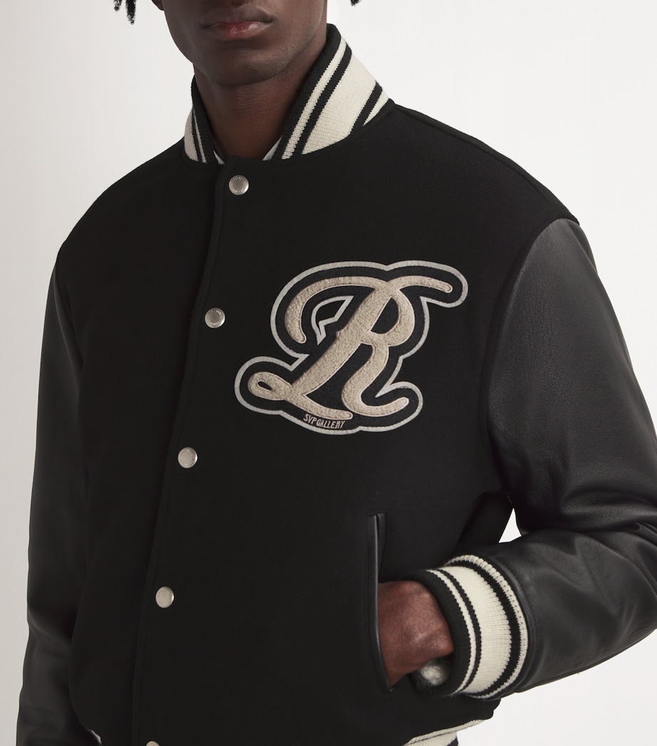 x RSVP Gallery Bomber Jacket BLACK Image 6