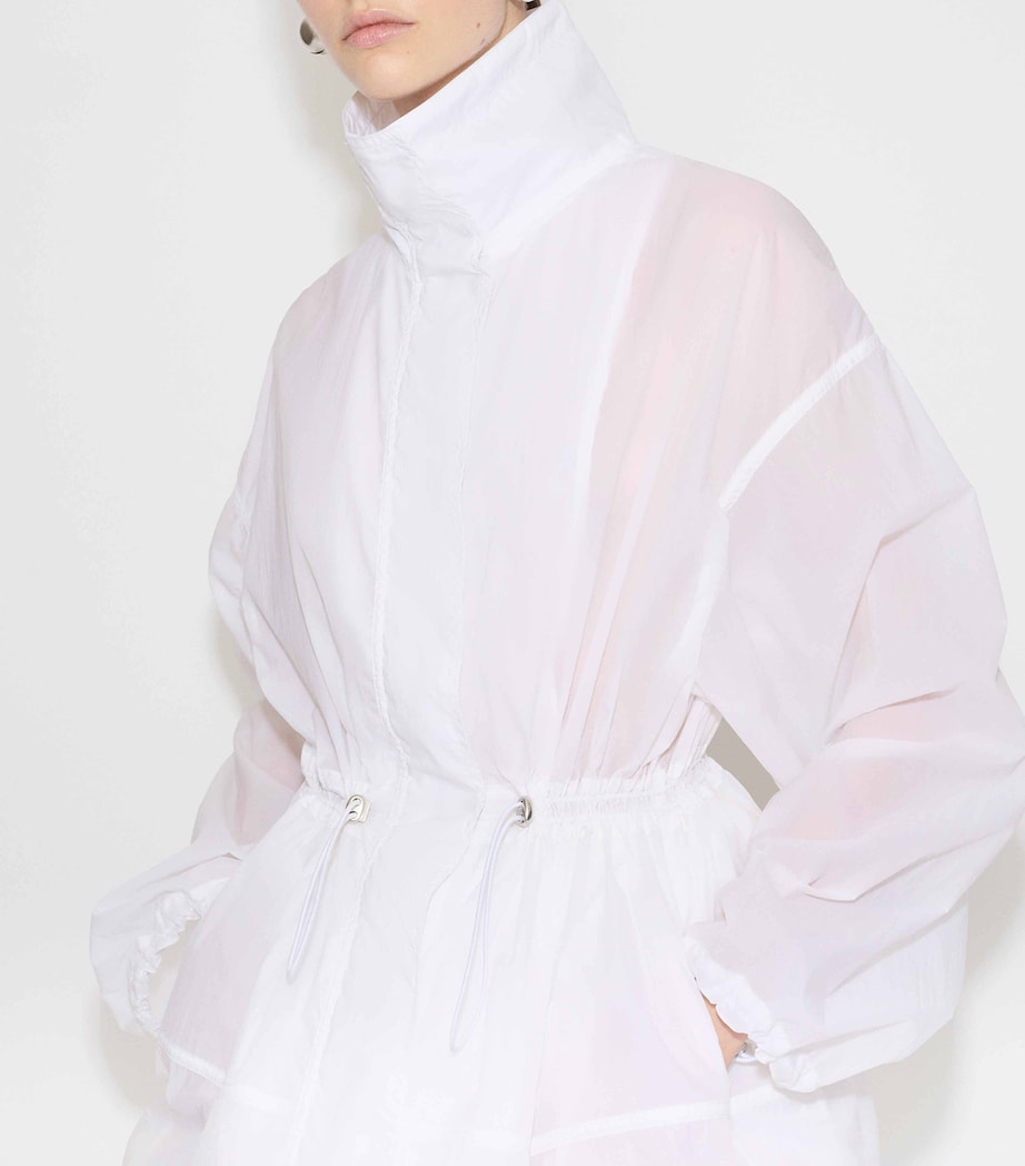 Technical Nylon Bubble Parka BLANC Image 5