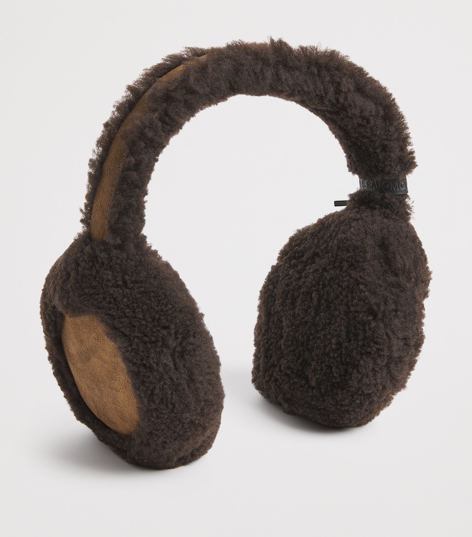 Lambskin Shearling Earmuffs B3198 Image 3