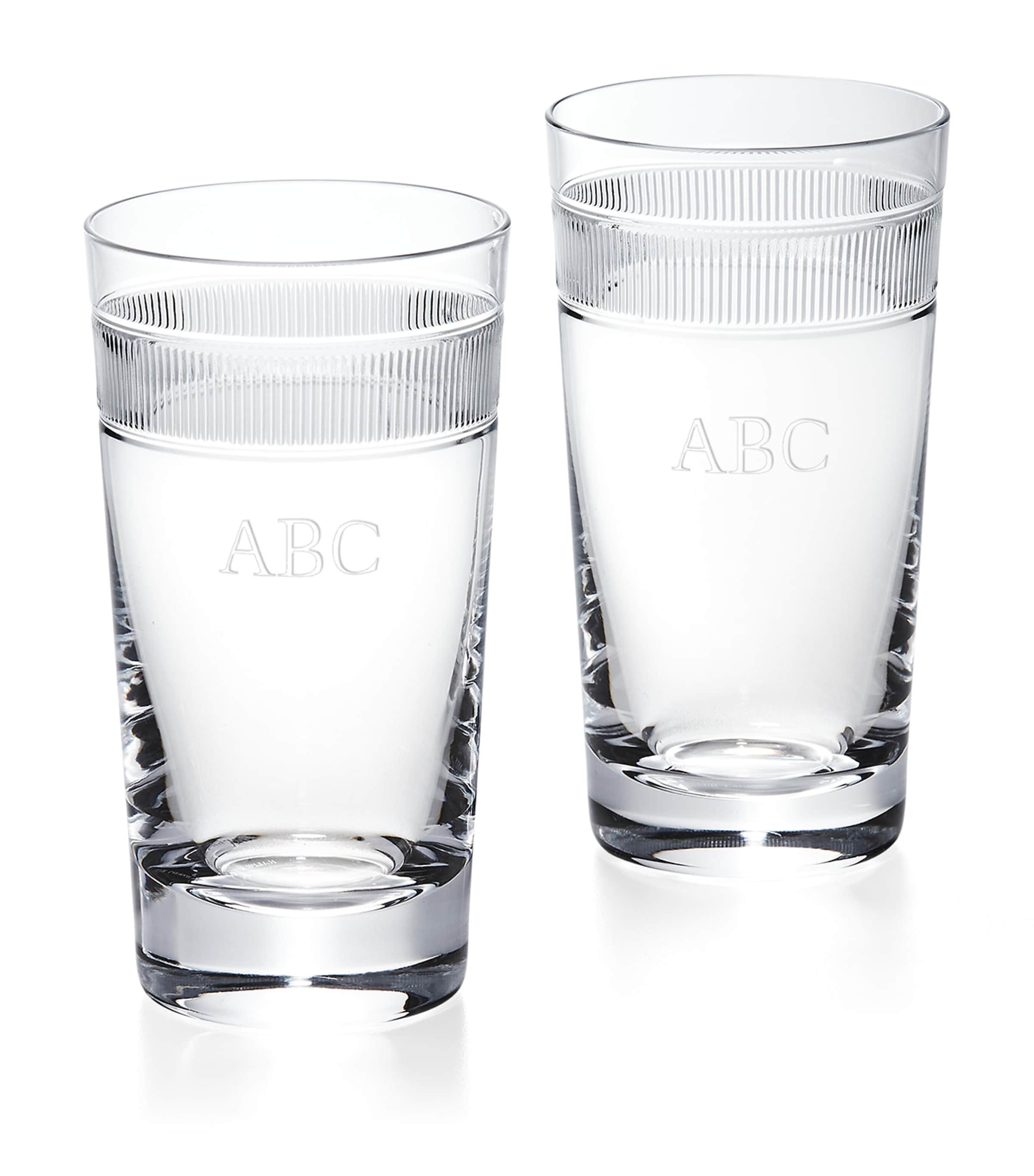 Set of 2 Langley Highball Tumblers CLEAR Image 3