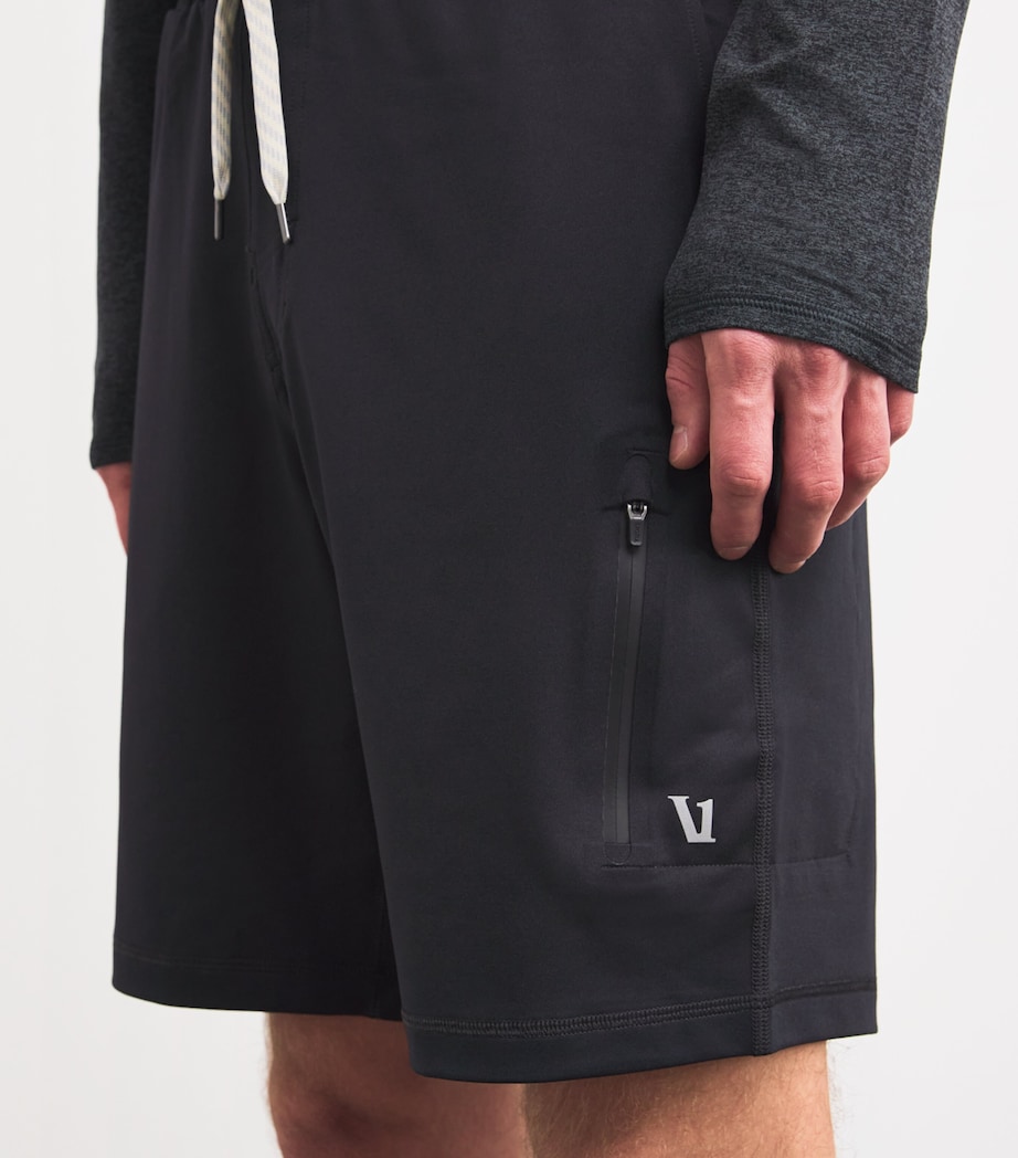 VUORI Mens Sunday Performance Shorts Black Image 6