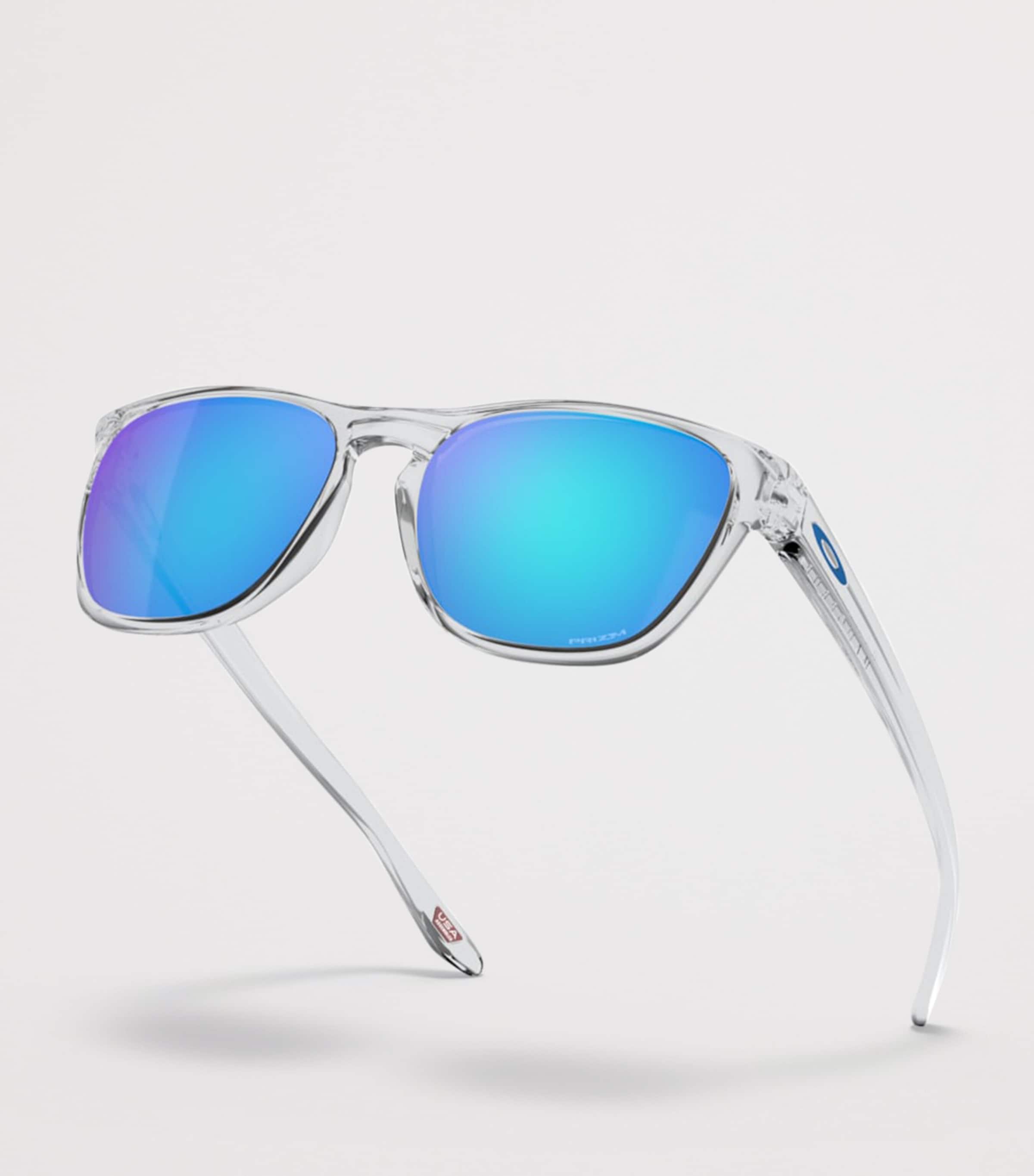 Oakley Manorburn Square Sunglasses Clear Image 5