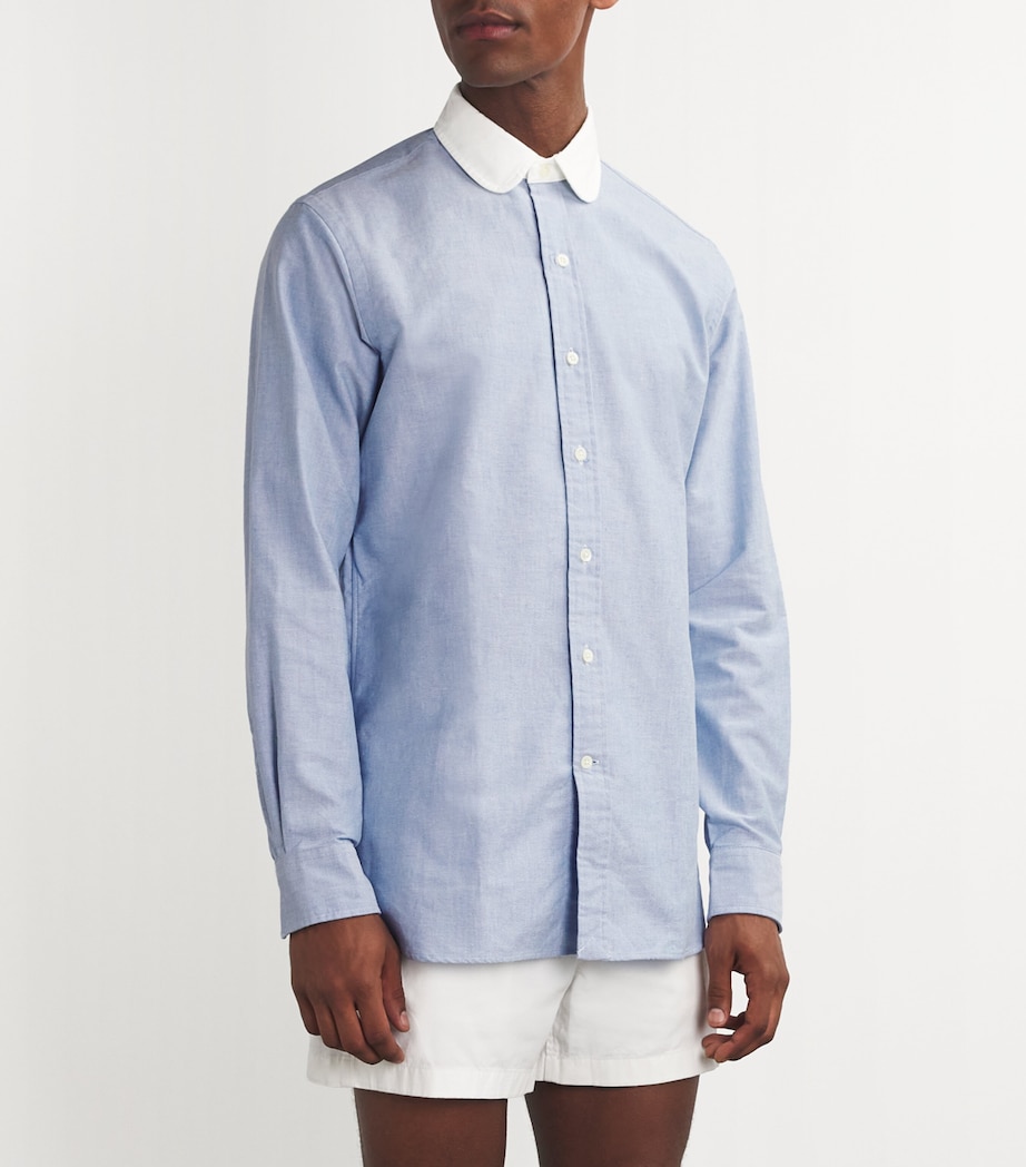 Cotton Club-Collar Oxford BSR BLUE Image 3