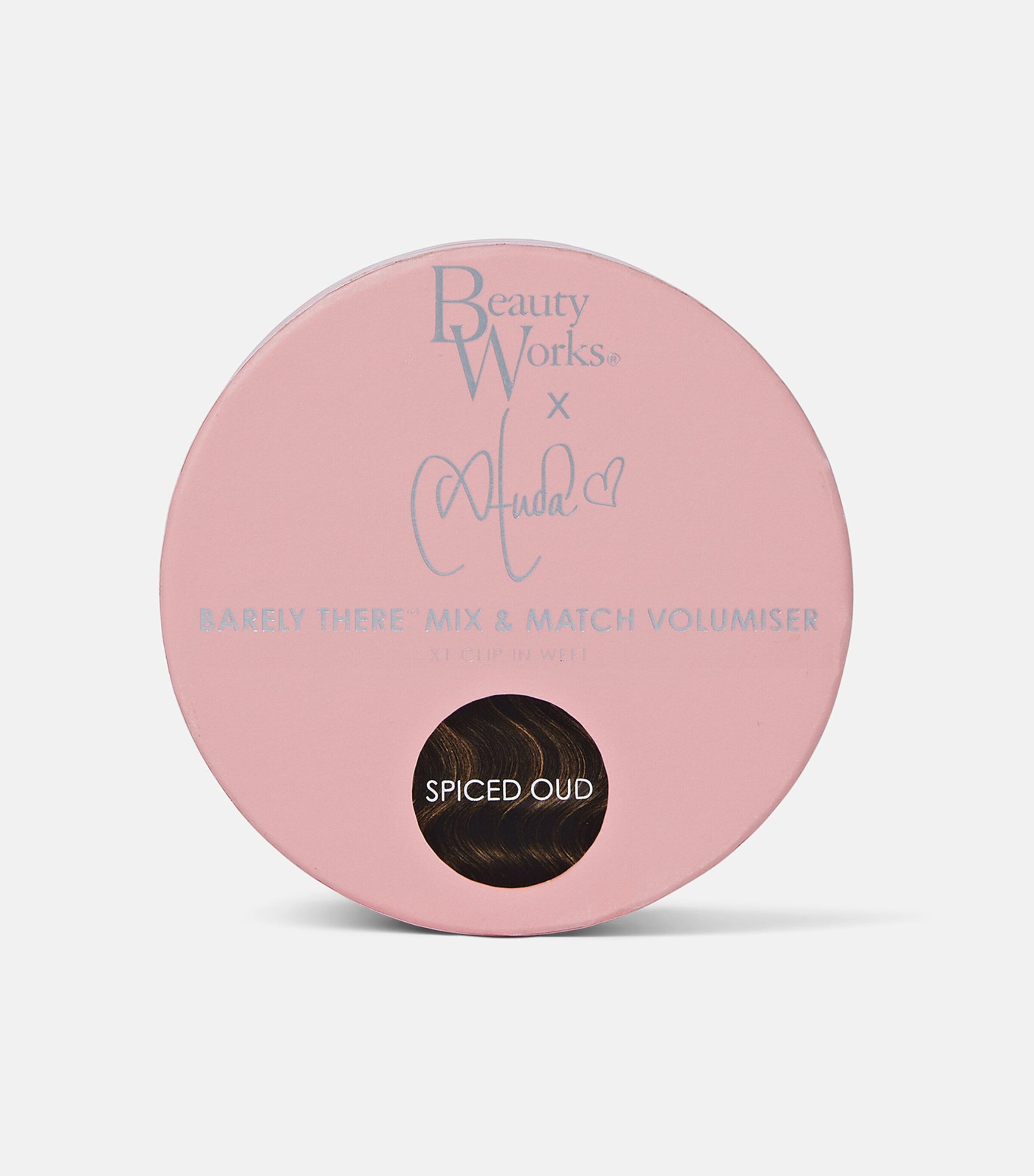 Beauty Works x Huda BARELY THERE Mix & Match Volumiser Clip-In Hair Extensions (20") CHAMPAGNE BLONDE Image 3