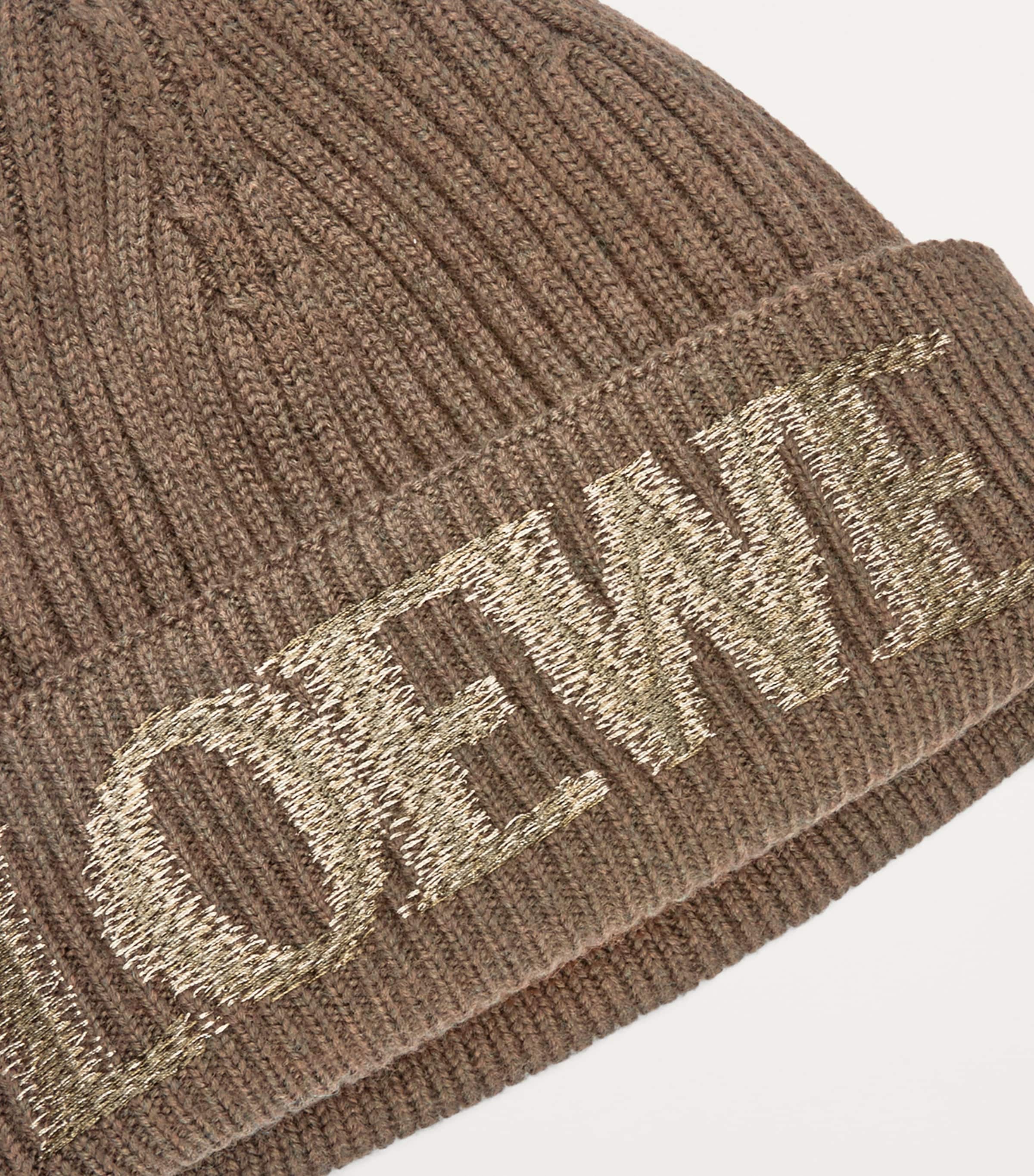 Wool-Blend Beanie LIGHT BROWN Image 4