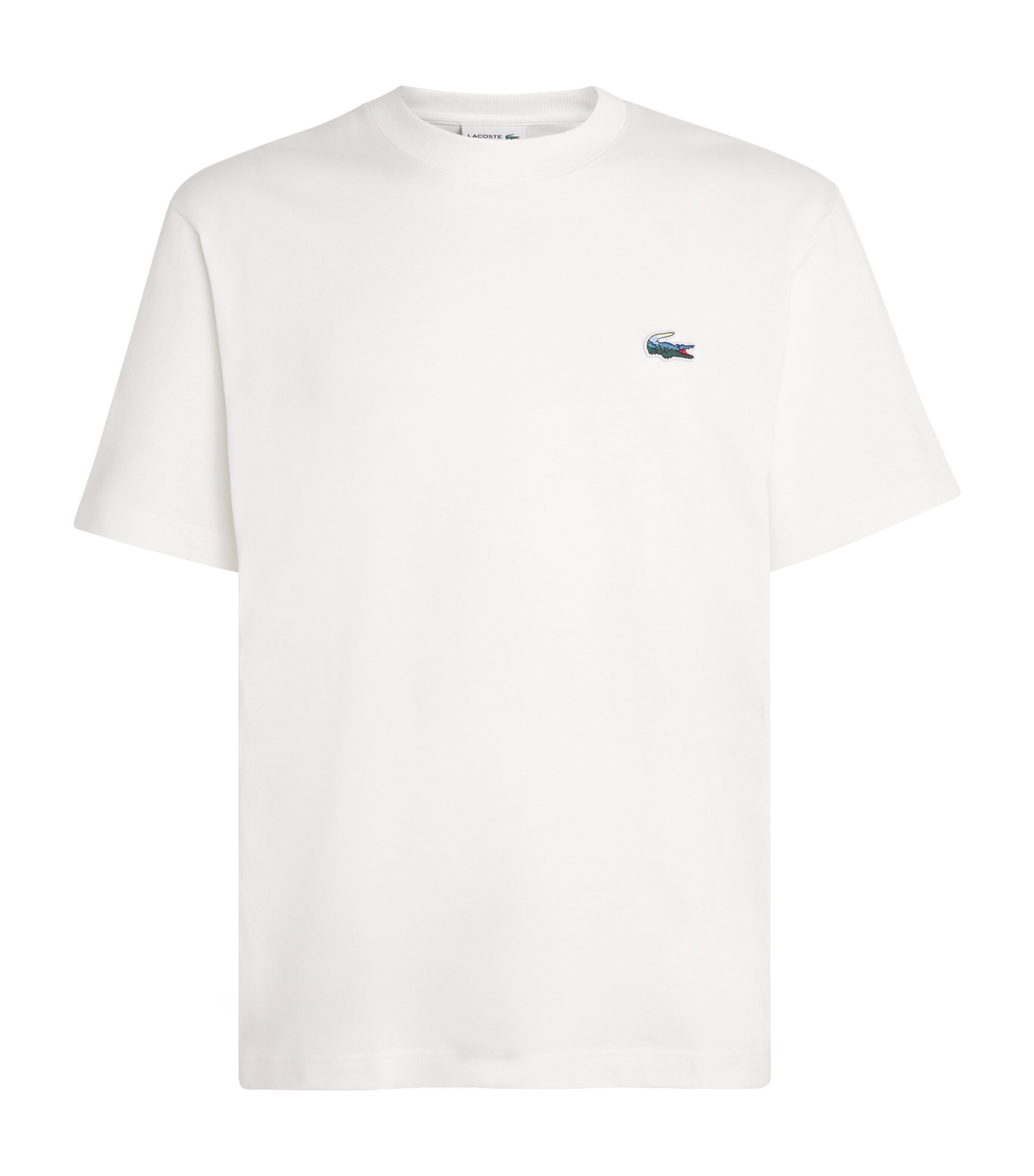 Lacoste Cotton Logo T-Shirt | Men New In | Mens Clothing | Men Clothing | T-Shirts | Logo T-shirts | Plain T-Shirts | Sportswear | Sports Tops | Designers | Lacoste