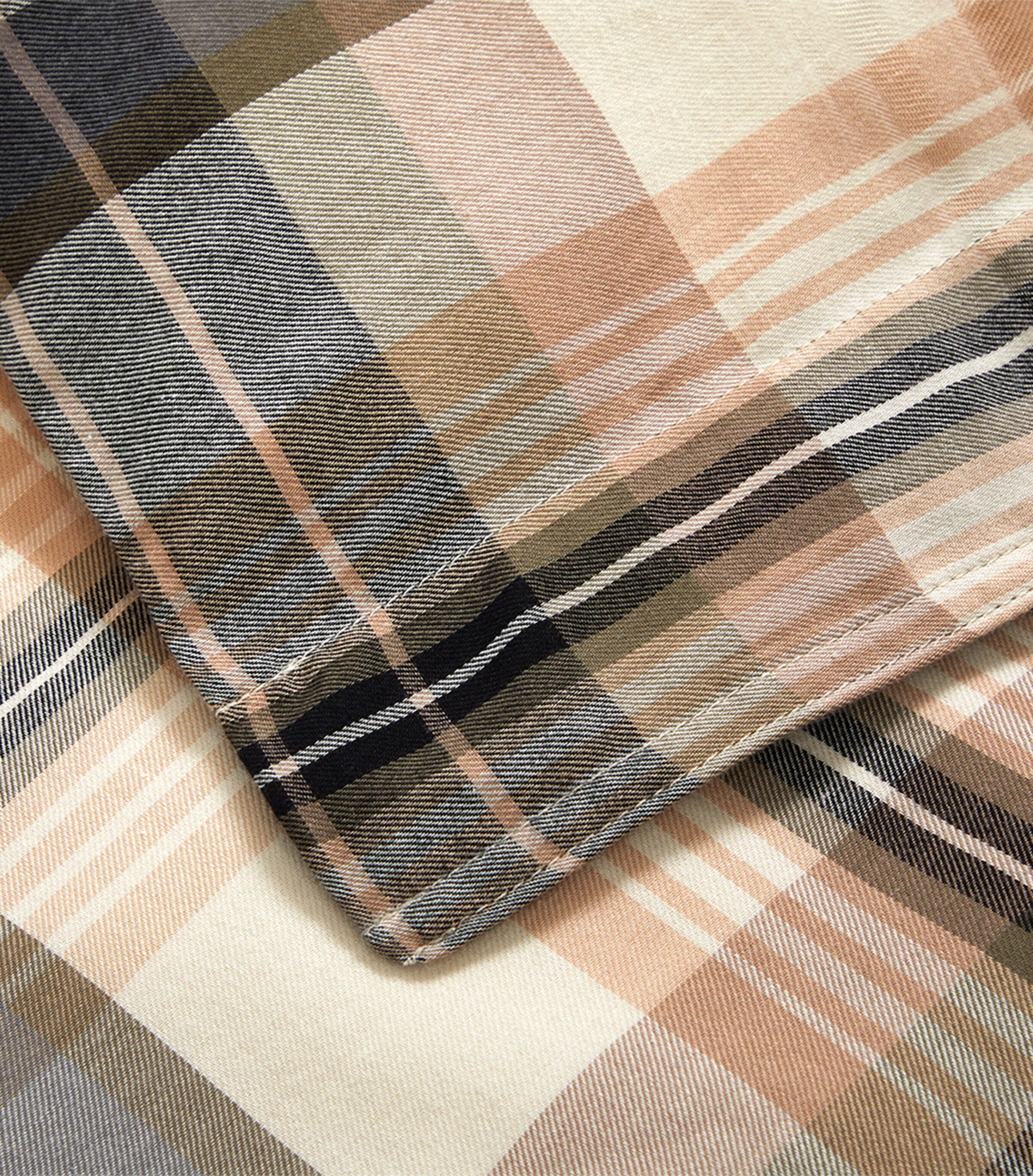 Adelina Double Duvet Cover (200cm x 200cm) OATMEAL Image 4